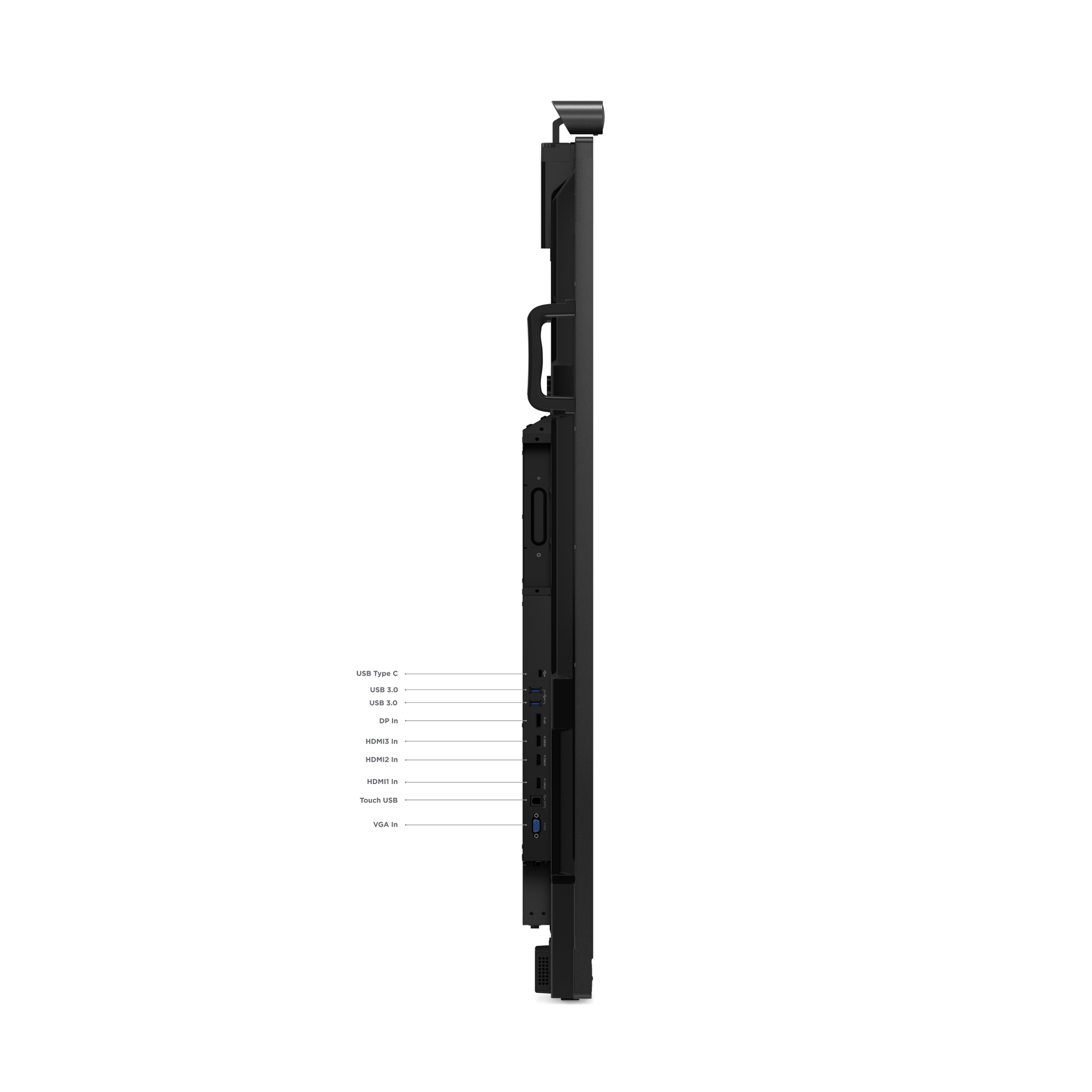 Lenovo ThinkVision T75 - 190 cm (75") Diagonalklasse LCD-Display mit LED-Hintergrundbeleuchtung - interaktiv - mit Touchscreen (Multitouch)