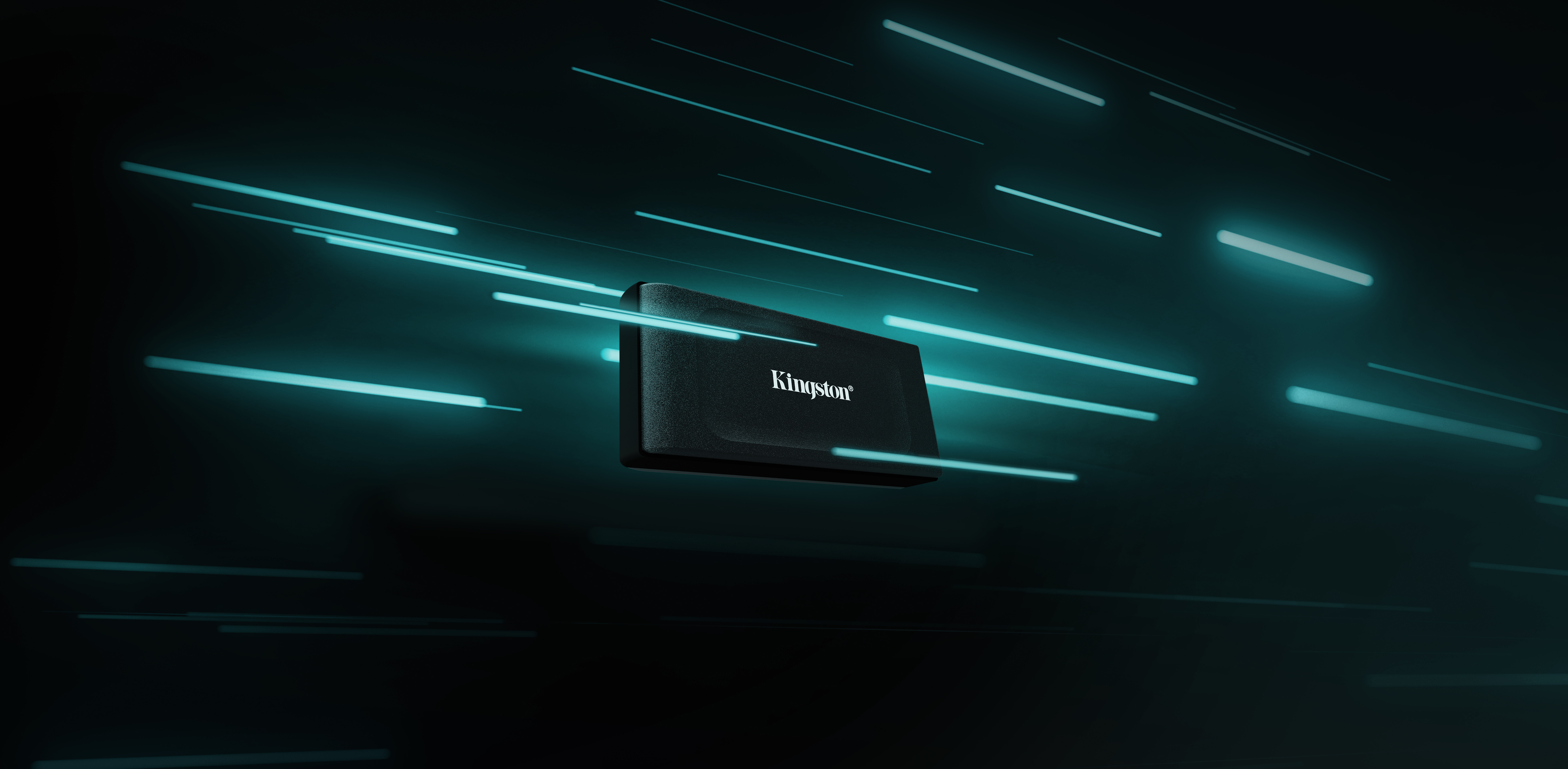 Kingston XS1000 - SSD - 2 TB - extern (tragbar) - USB 3.2 Gen 2 (USB-C Steckverbinder)