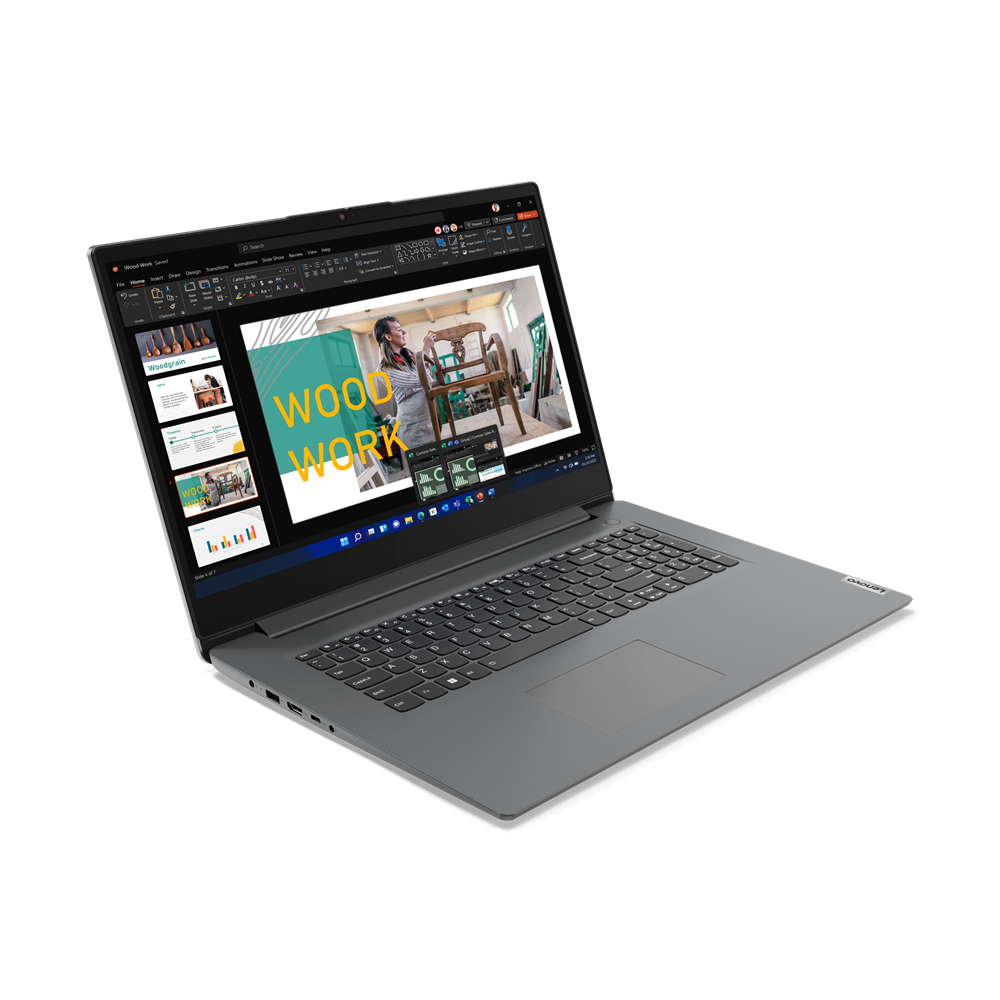Lenovo V17 G4 IRU 83A2 - 180°-Scharnierdesign - Intel Core i7 13620H / 2.4 GHz - Win 11 Pro - UHD Graphics - 16 GB RAM - 512 GB SSD NVMe - 43.9 cm (17.3")