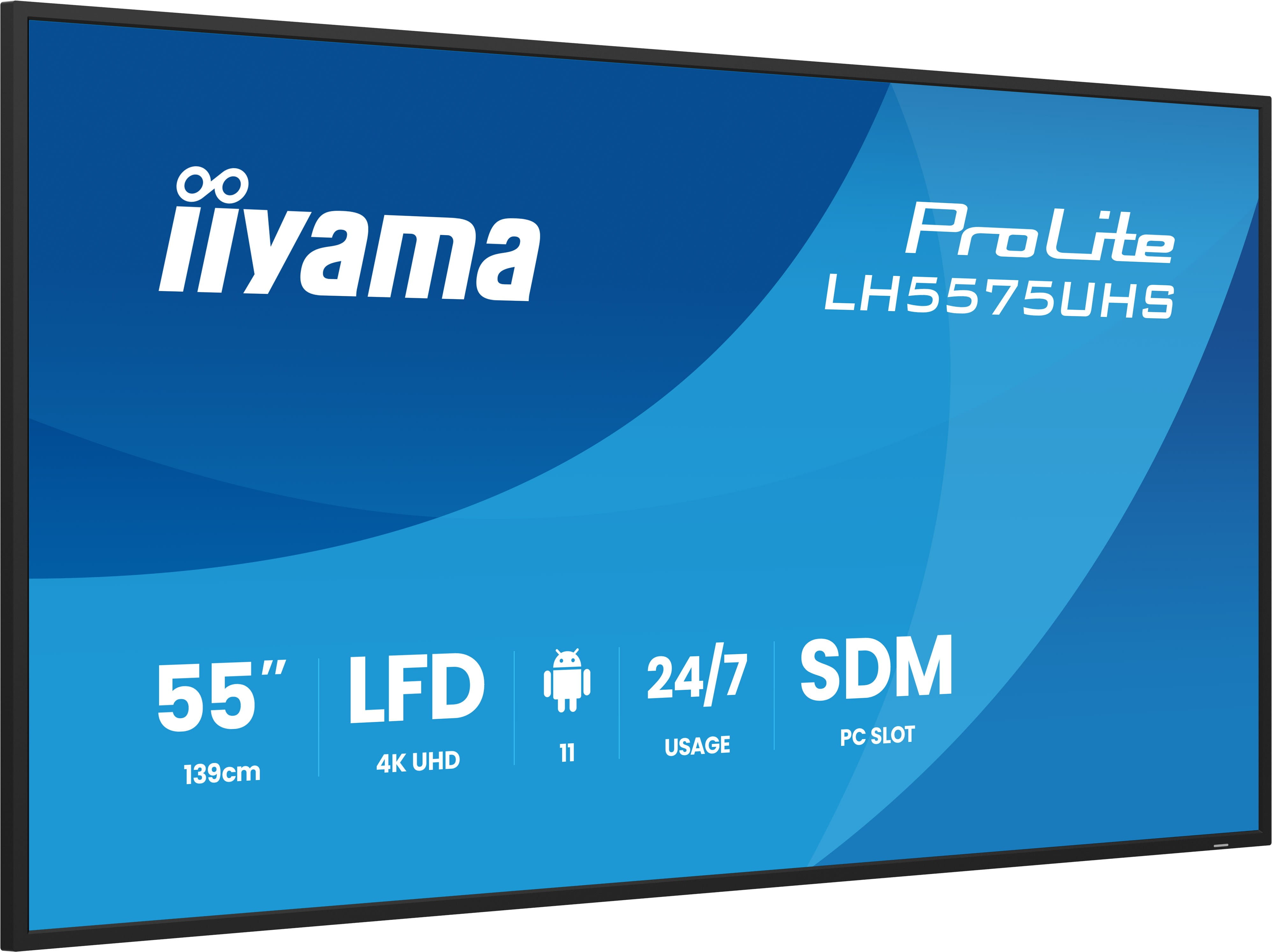 Iiyama ProLite LH5575UHS-B2AG - 140 cm (55") Diagonalklasse (139 cm (54.6")