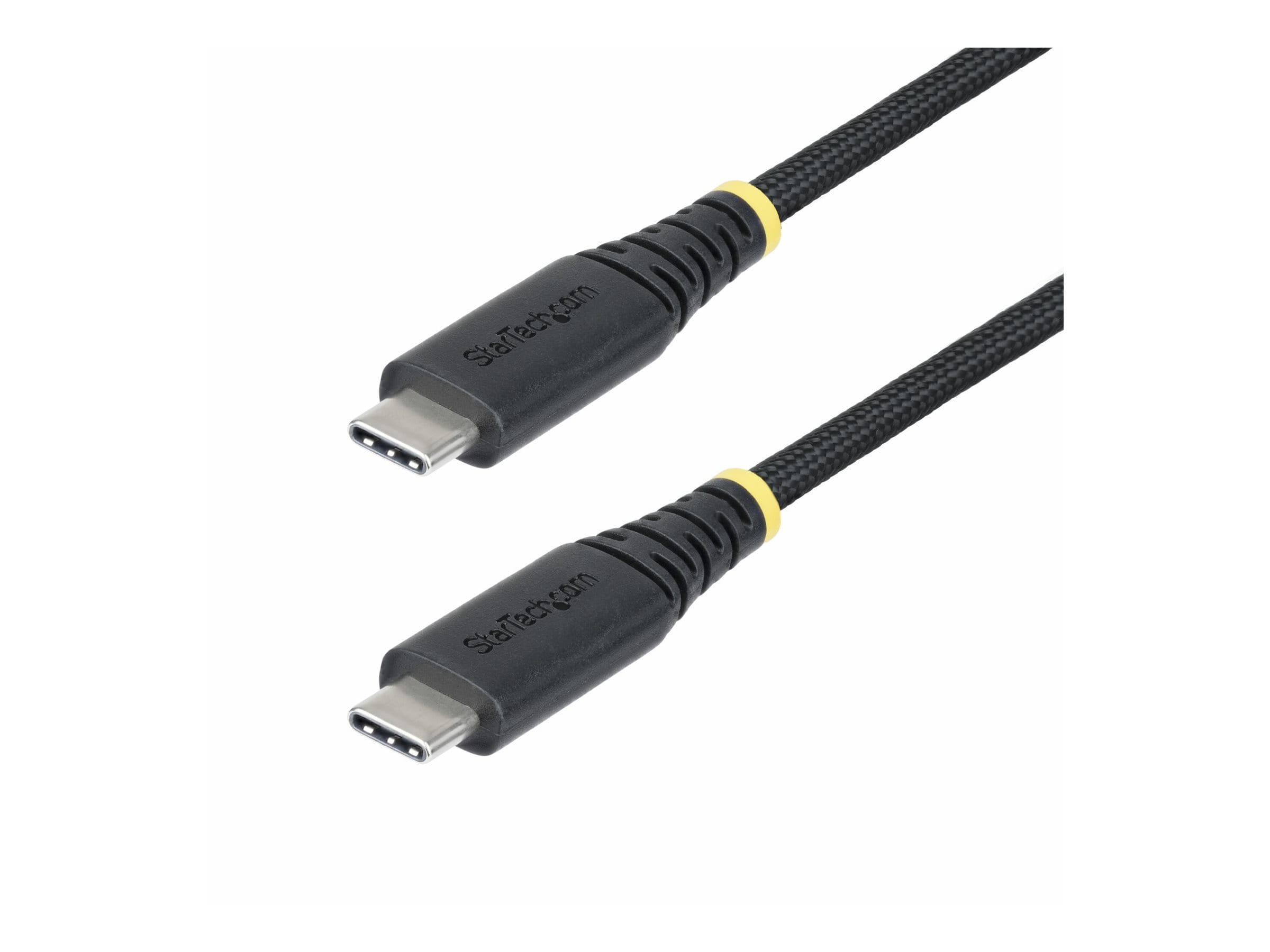 StarTech.com 2m USB-C Charging Cable, 240W, Silicone Jacket w/Braid - USB-Kabel - USB-C (M)