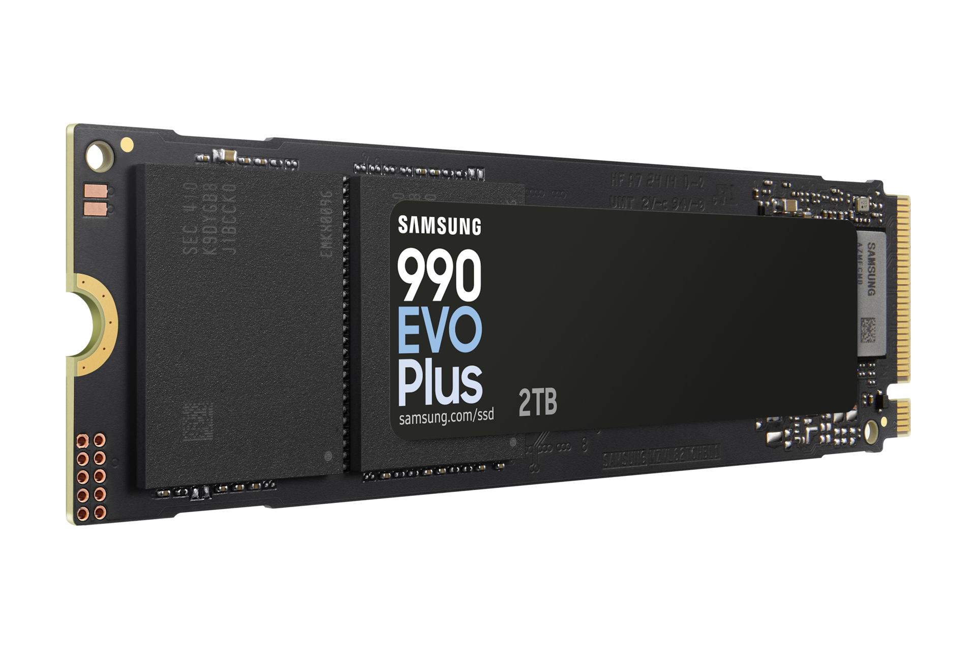 Samsung 990 EVO Plus MZ-V9S2T0 - SSD - verschlüsselt - 2 TB - intern - M.2 2280 - PCIe 5.0 x2 (NVMe)