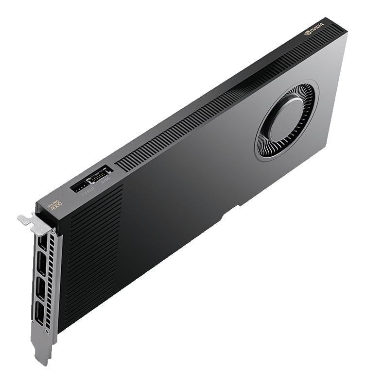 PNY RTX PRO 4000 Blackwell, RTX PRO 4000, 24 GB, GDDR7, 192 Bit, 7680 x 4320 Pixel, PCI Express x16 5.0