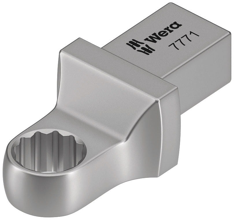 Wera 7771, Torque wrench end fitting, Silber, 1 Stück(e), Chrom-Vanadium-Stahl (Cr-V)