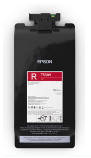Epson T53A9 - 1.6 L - Large Format - Rot - original