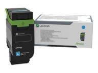 Lexmark Hohe Ergiebigkeit - Cyan - original