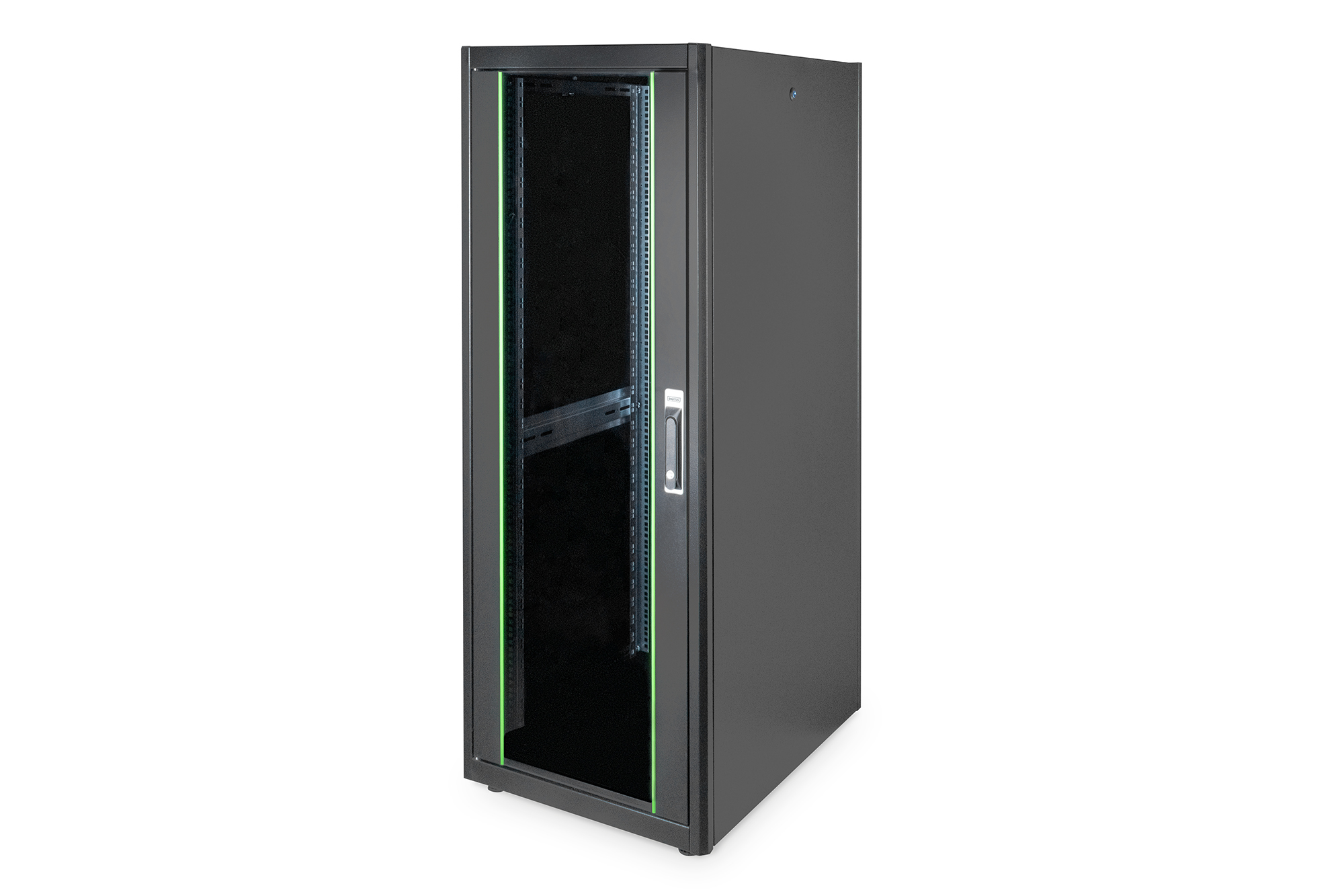 DIGITUS Professional Dynamic Basic Series DN-19 32U-6/8-DB - Schrank Netzwerkschrank - Schwarz, RAL 9005 - 32U - 48.3 cm (19")