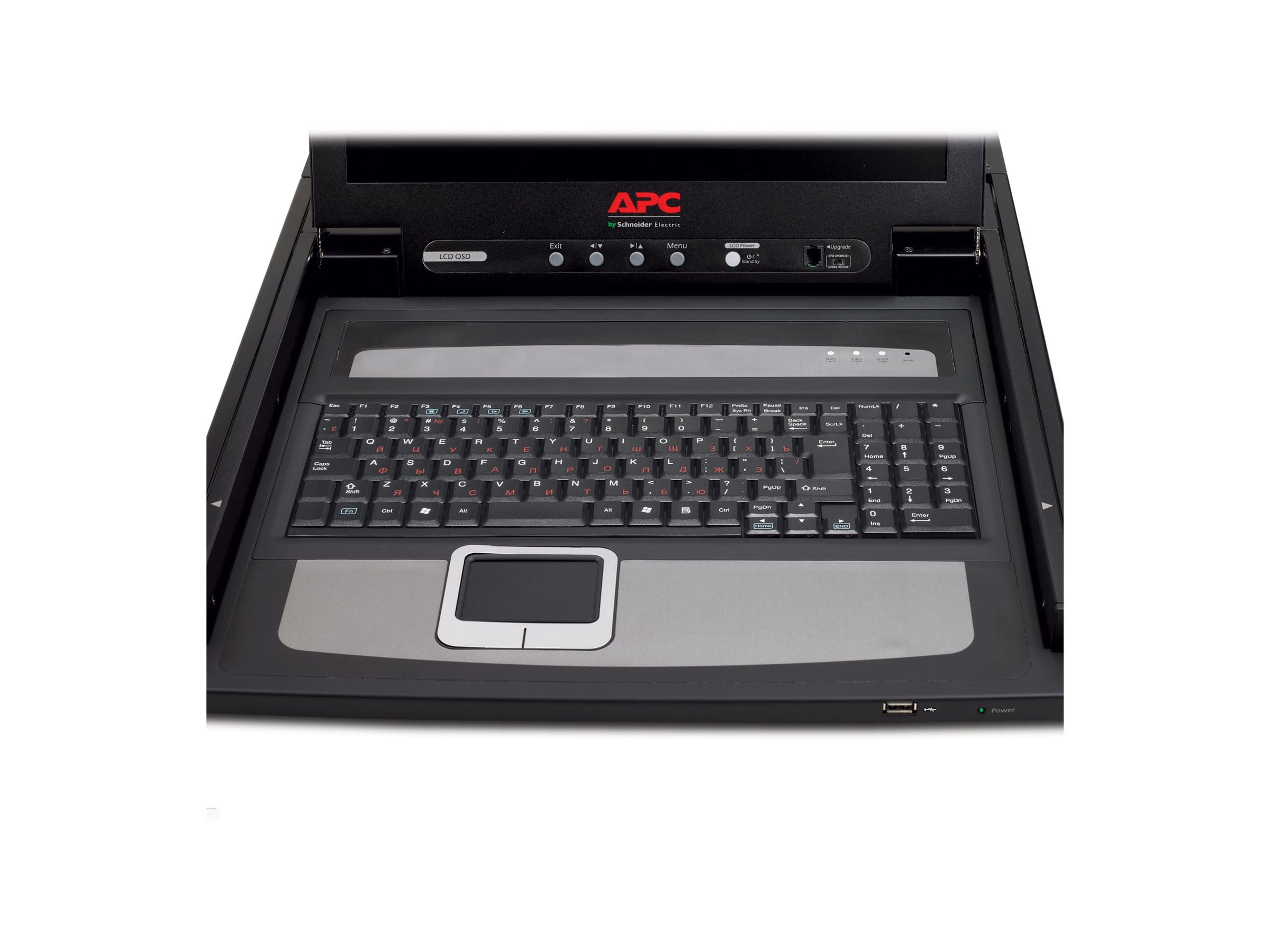 APC LCD Console - KVM-Konsole - 43.2 cm (17")