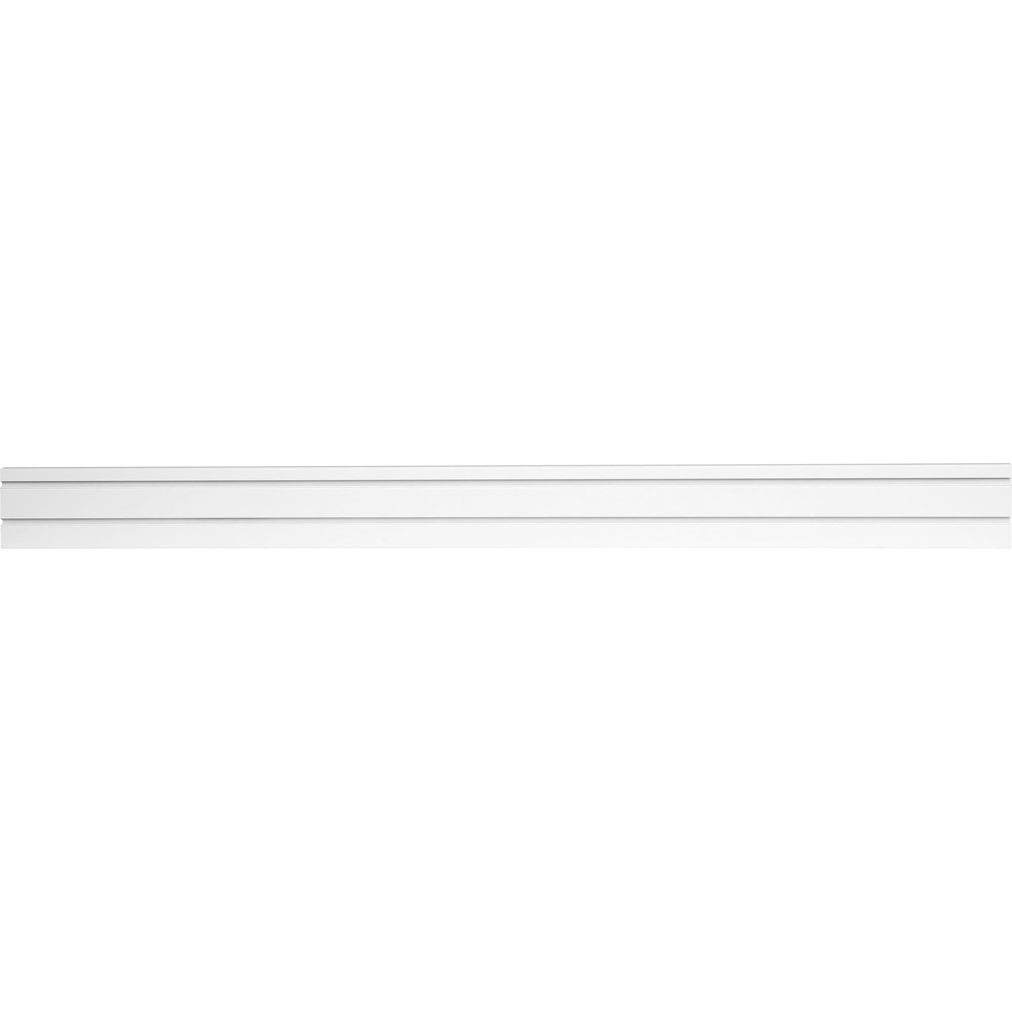 InLine Slatwall Panel Aluminium - für Wandhalterung - weiß - 1,2m