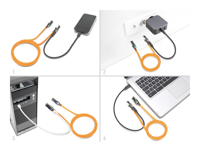 Delock Patch-Kabel - RJ-45 (M) zu RJ-45 (M)