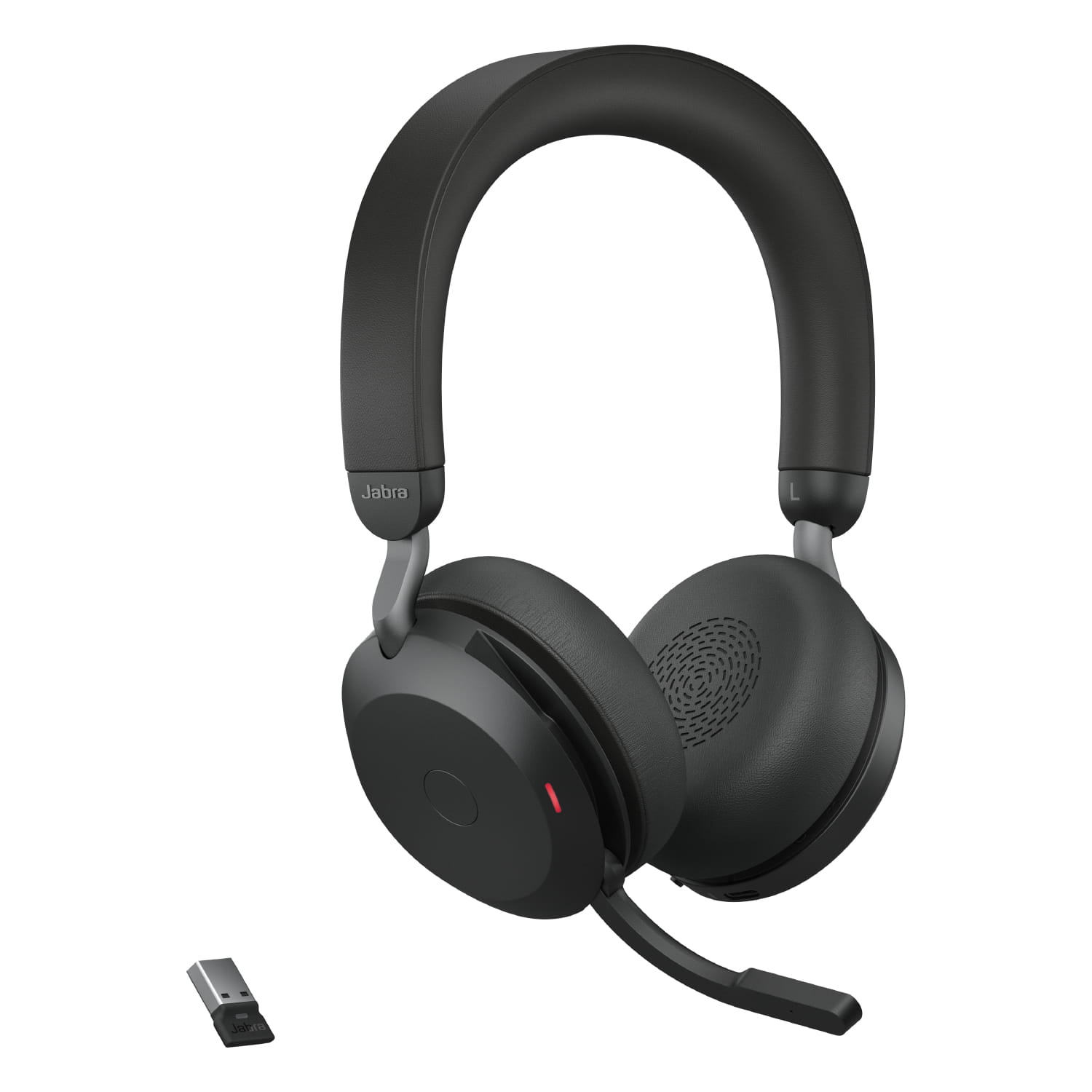 Jabra Evolve2 75 Link 380/390a UC Stereo black Ladestation