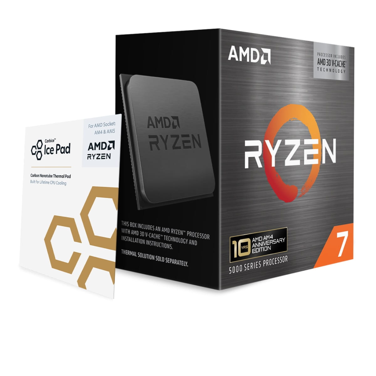 AMD Ryzen 7 5800X3D - 3.4 GHz - 8 Kerne - 16