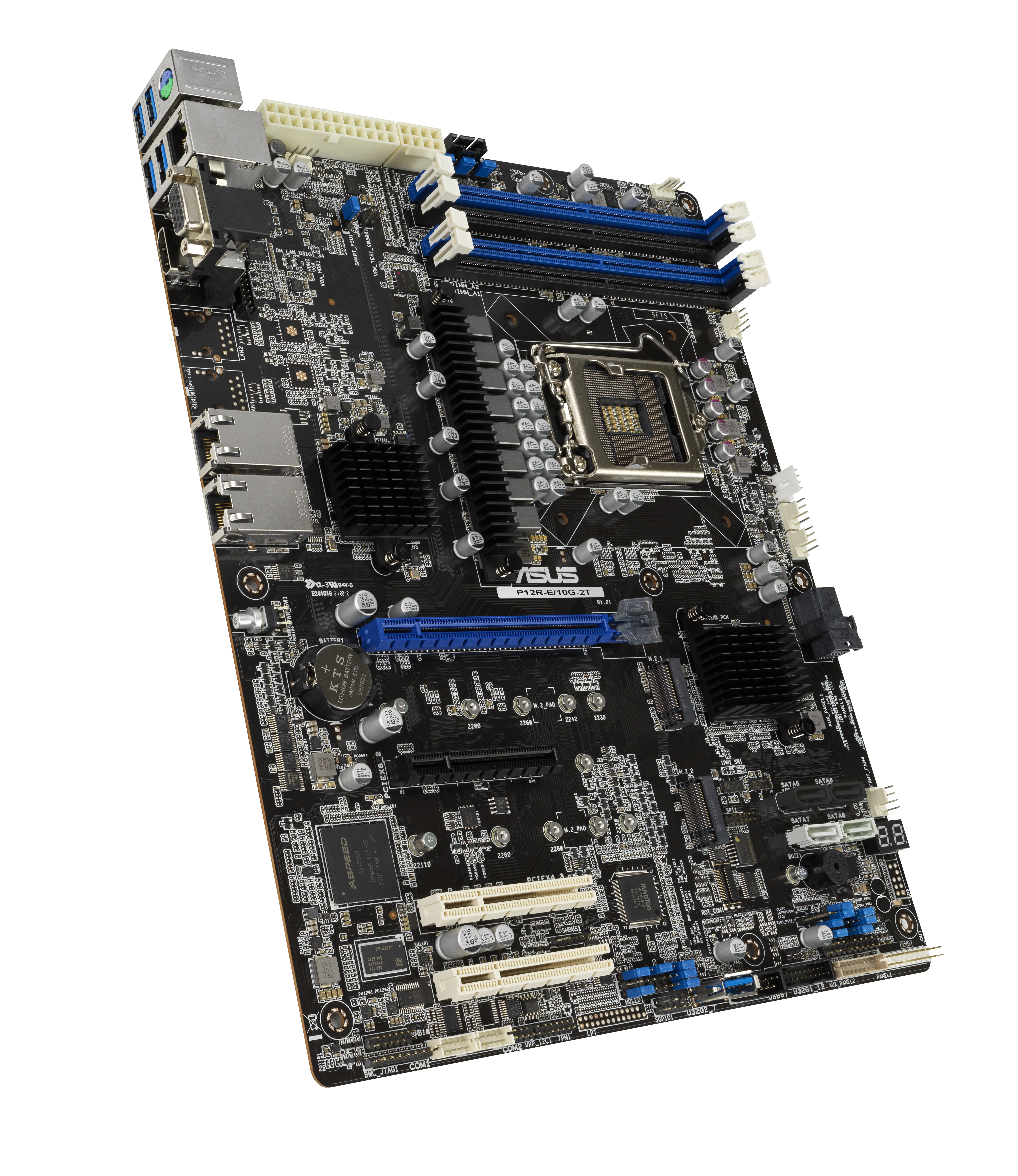 ASUS P12R-E/10G-2T - Motherboard - ATX - LGA1200-Sockel