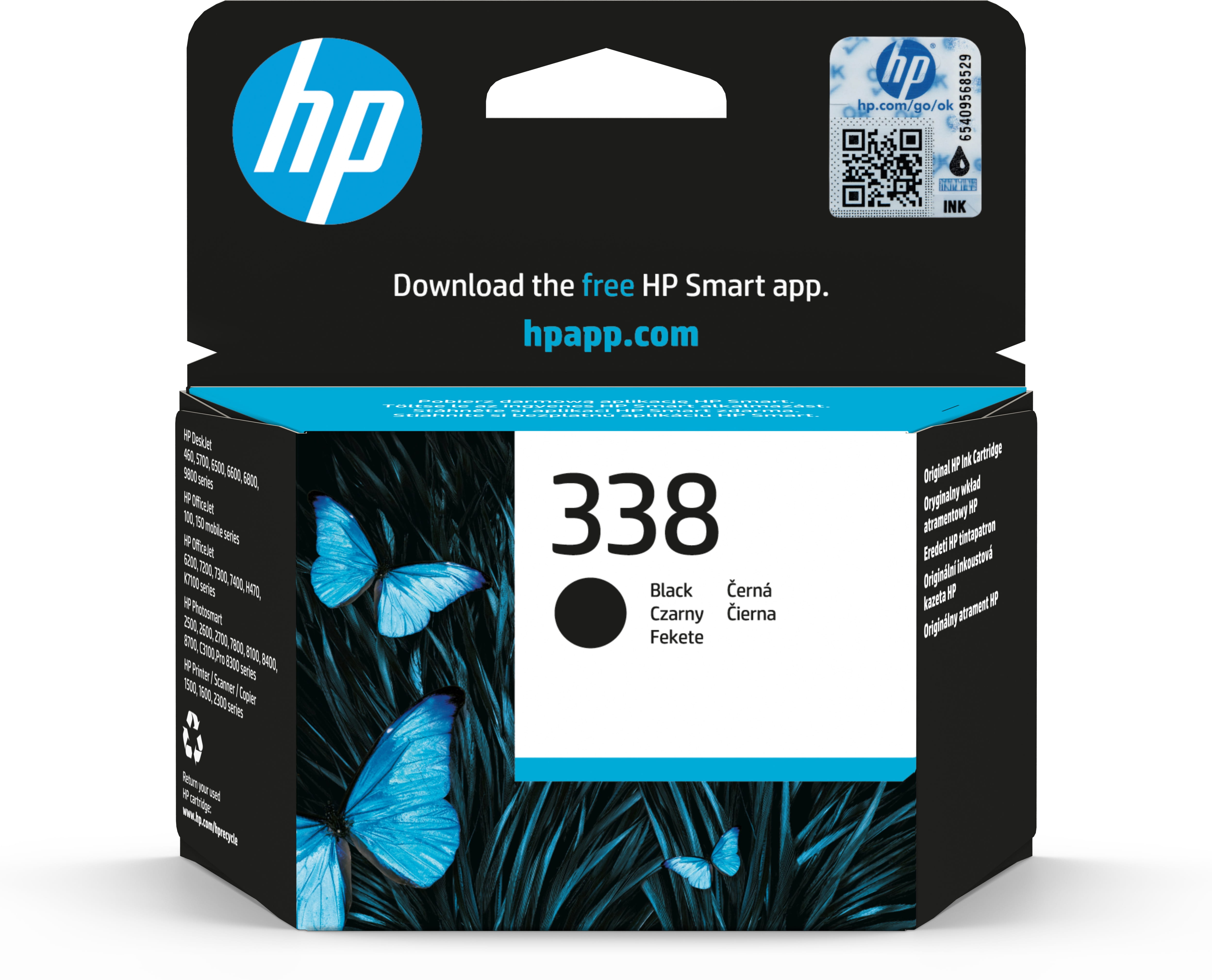 HP 338 - 11 ml - Schwarz - original - Tintenpatrone