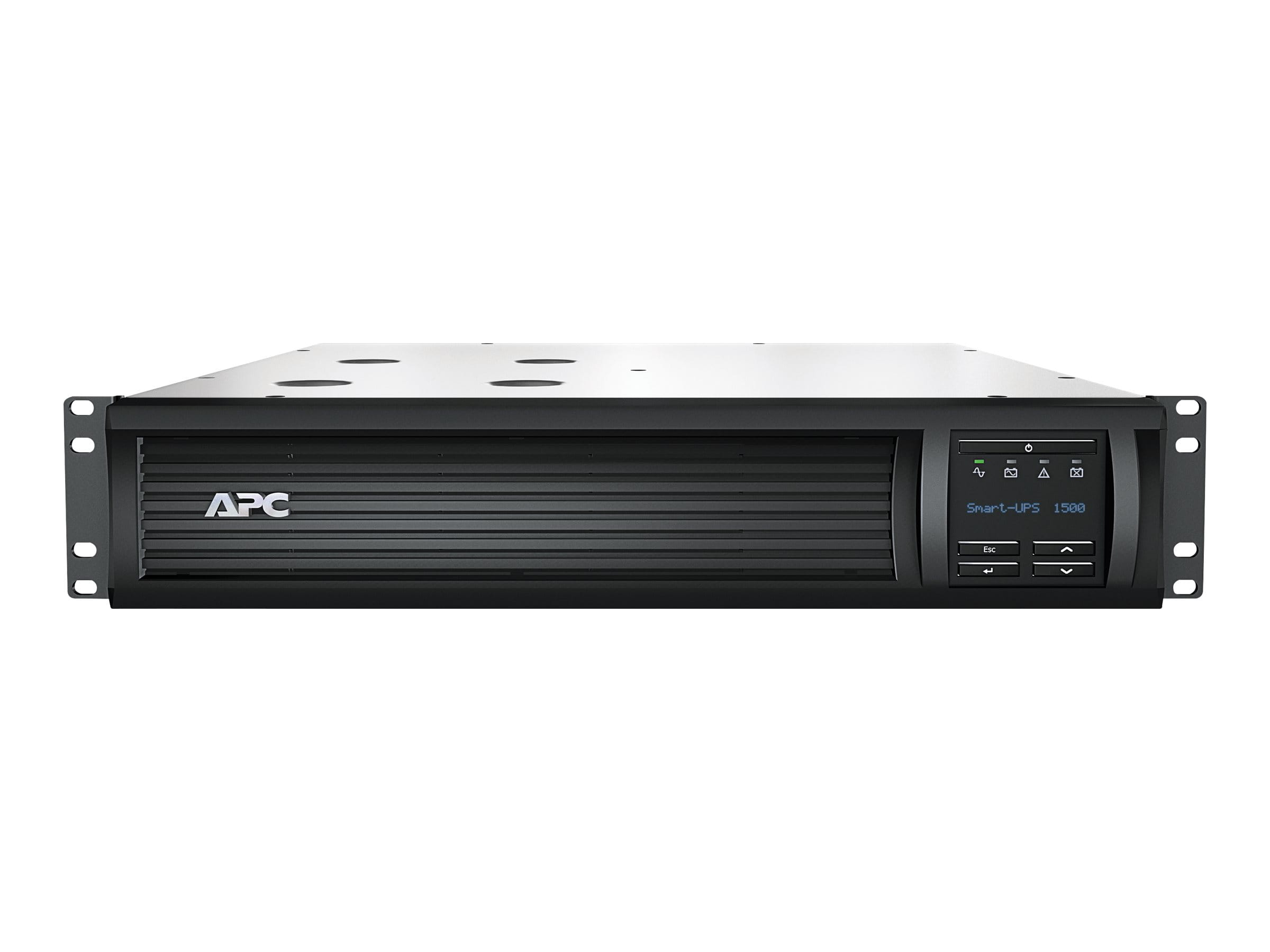 APC Smart-UPS - USV (Rack - einbaufähig), IEC C13 Steckdosen, SmartConnect-Port, SmartSlot, AVR, LCD - Line-Interactive-USV
