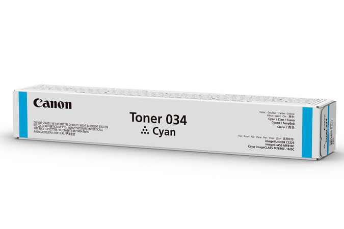 Canon 034 - Cyan - original - Tonerpatrone
