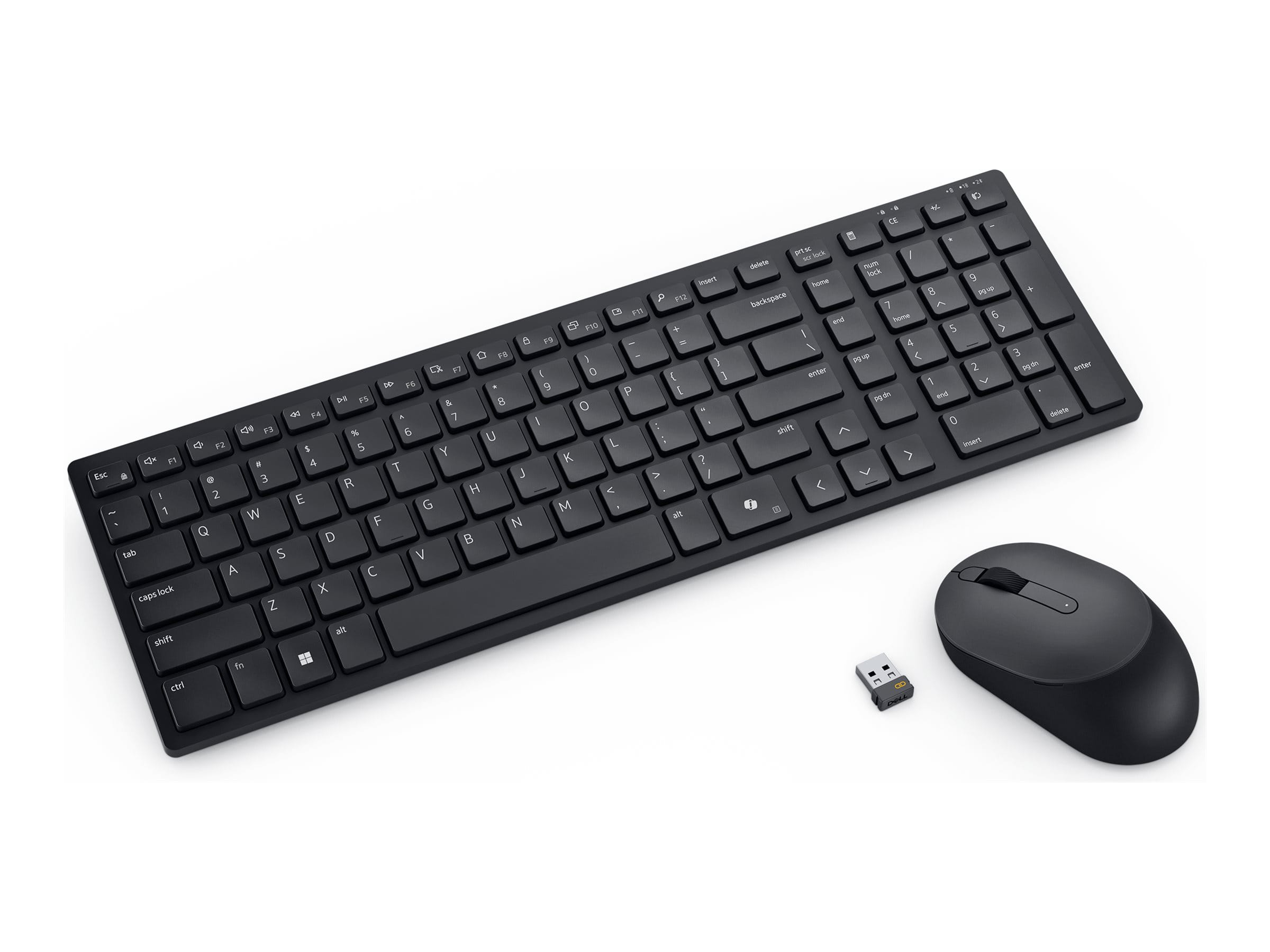 Dell Pro KM555 - Tastatur-und-Maus-Set - leise