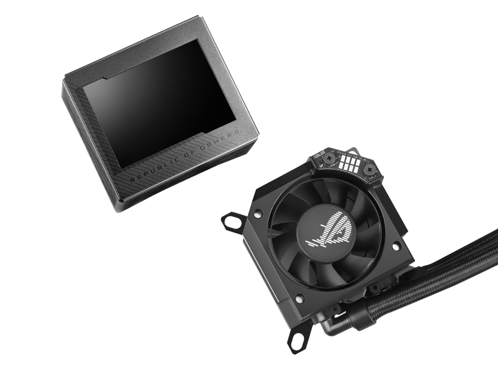 ASUS ROG RYUJIN III 240 ARGB - Prozessor-Flüssigkeitskühlsystem - mit LCD-Display - (für: LGA115x Socket, LGA1200, LGA1700, AM4, AM5)