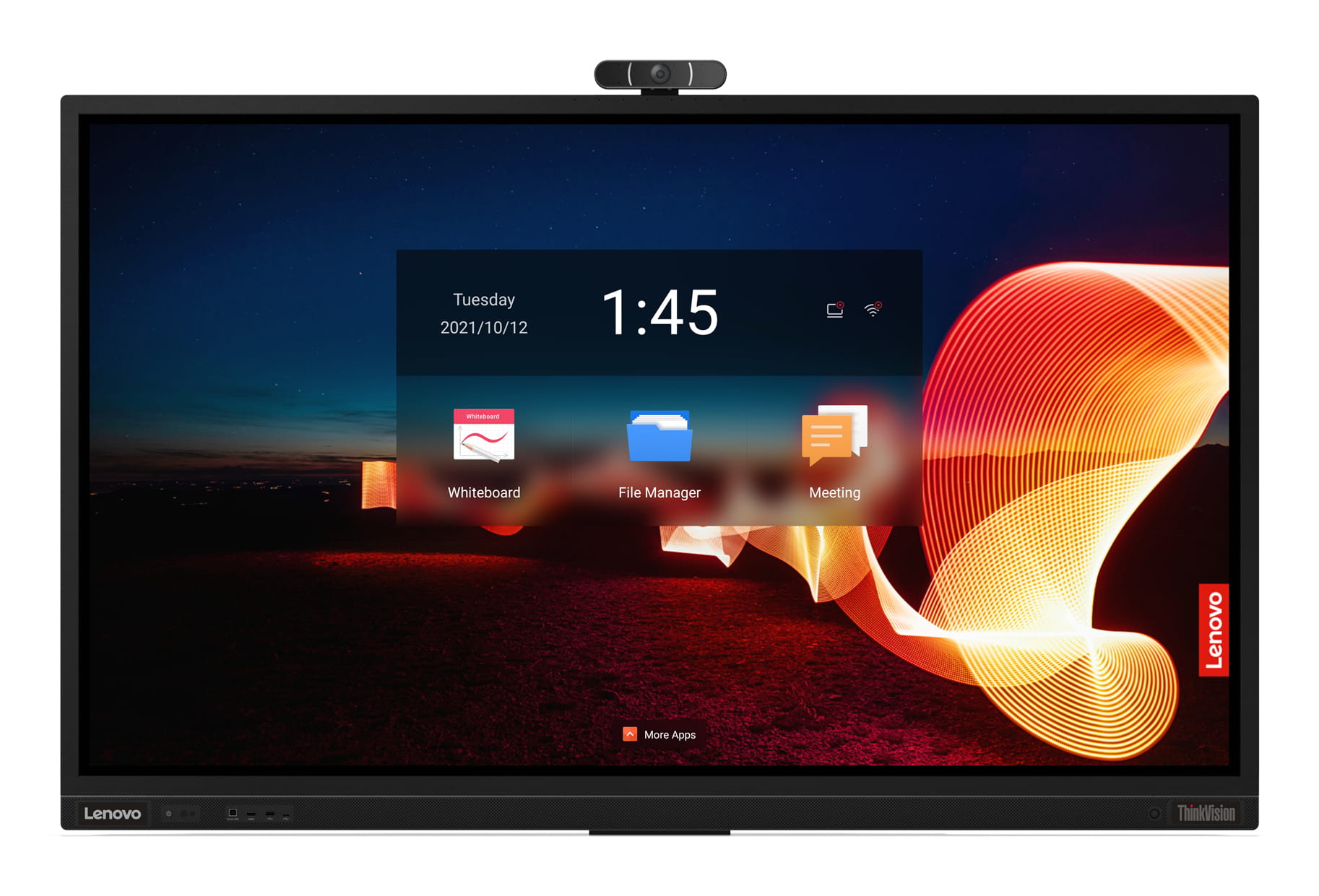 Lenovo ThinkVision T75 - 190 cm (75") Diagonalklasse LCD-Display mit LED-Hintergrundbeleuchtung - interaktiv - mit Touchscreen (Multitouch)