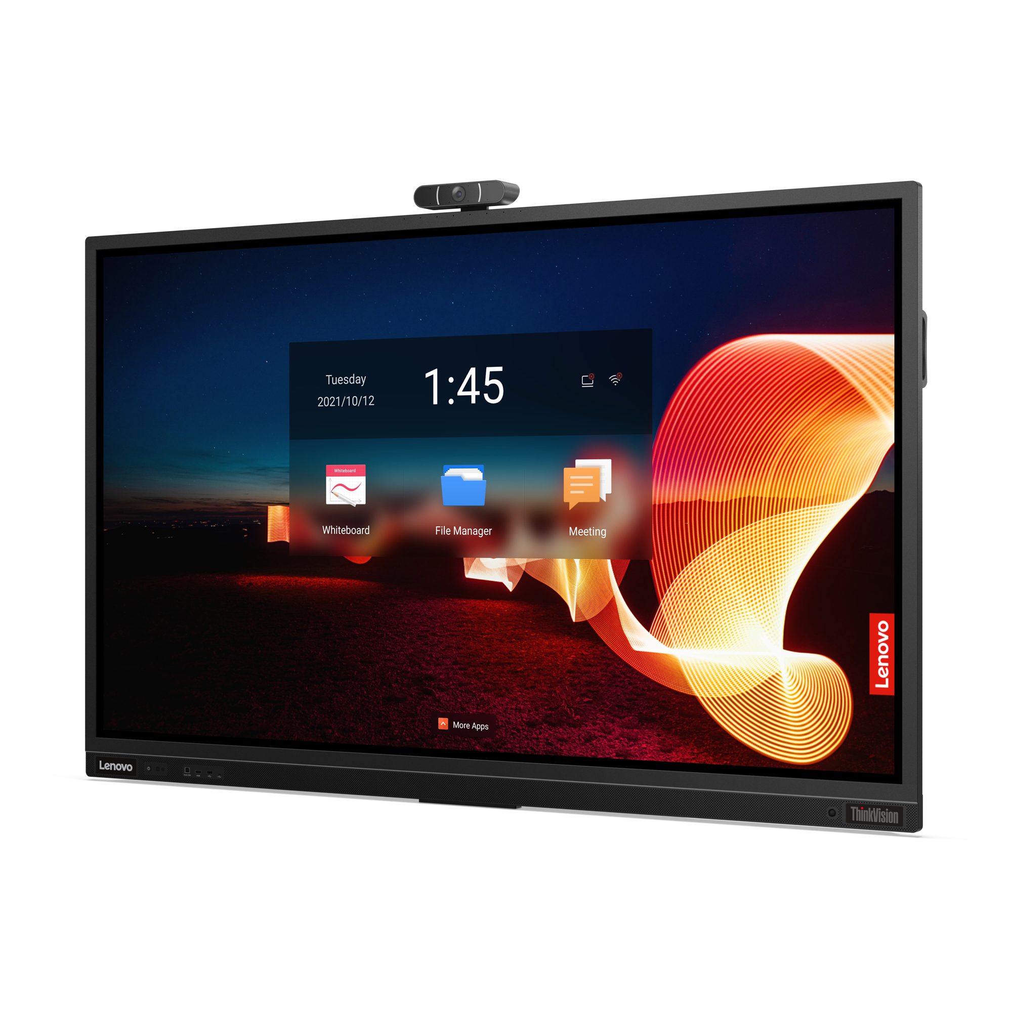 Lenovo ThinkVision T75 - 190 cm (75") Diagonalklasse LCD-Display mit LED-Hintergrundbeleuchtung - interaktiv - mit Touchscreen (Multitouch)