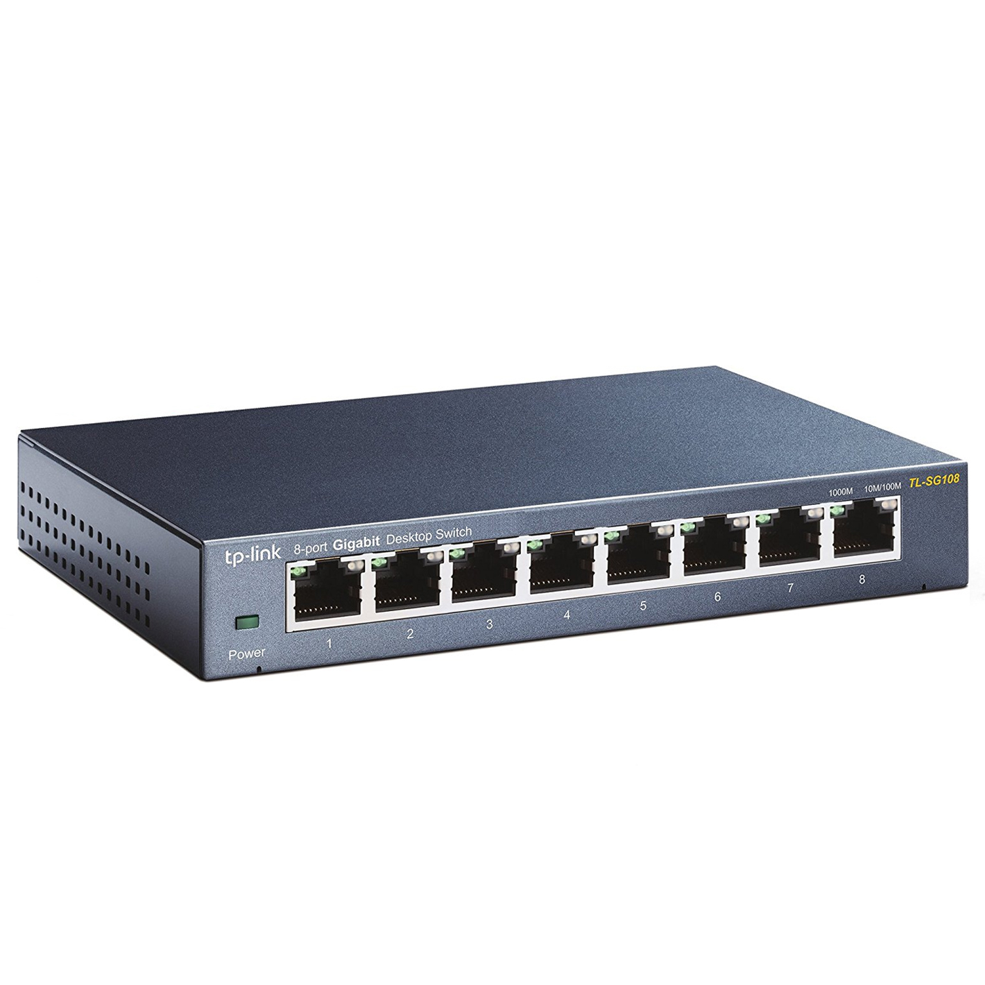 TP-LINK TL-SG108 - V3 - Switch - unmanaged - 8 x 10/100/1000