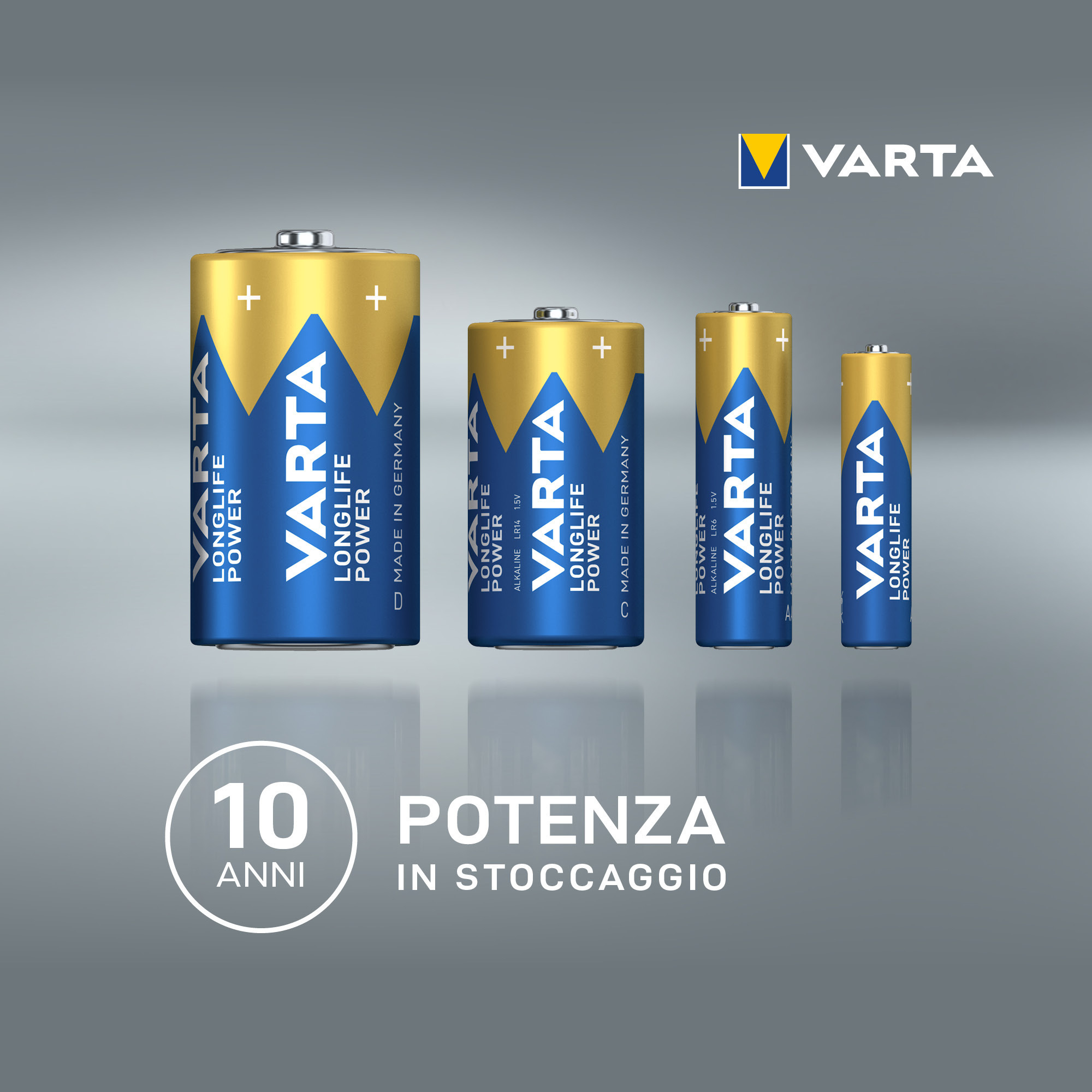 Varta High Energy - Batterie 9V - Alkalisch