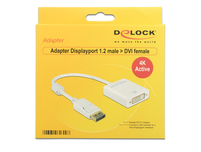 Delock Videokonverter - DVI - DisplayPort