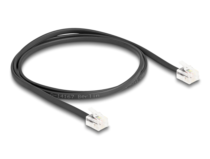 Delock Telefonkabel - RJ-11 (M) zu RJ-11 (M)