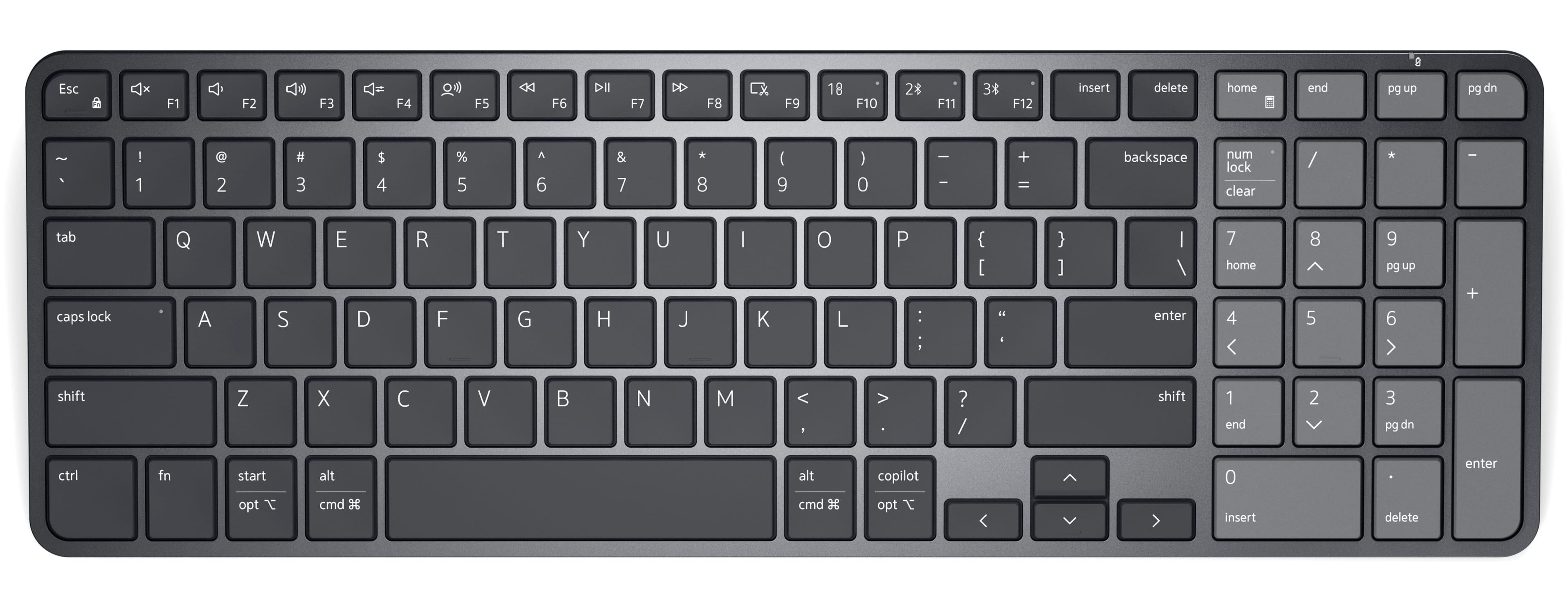 Dell Pro 7 KB746 - Tastatur - wiederaufladbar