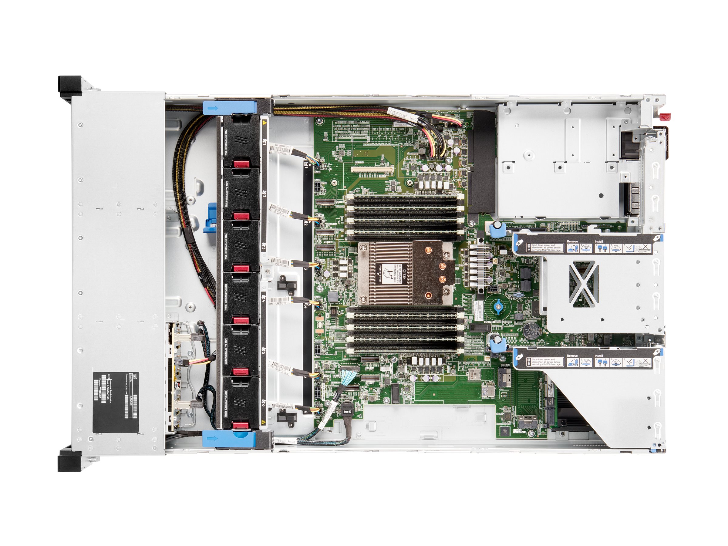 HPE ProLiant DL345 Gen10 Plus - Server - Rack-Montage - 2U - 1-Weg - 1 x EPYC 7443P / 2.85 GHz - RAM 32 GB - SAS - Hot-Swap 6.4 cm (2.5")