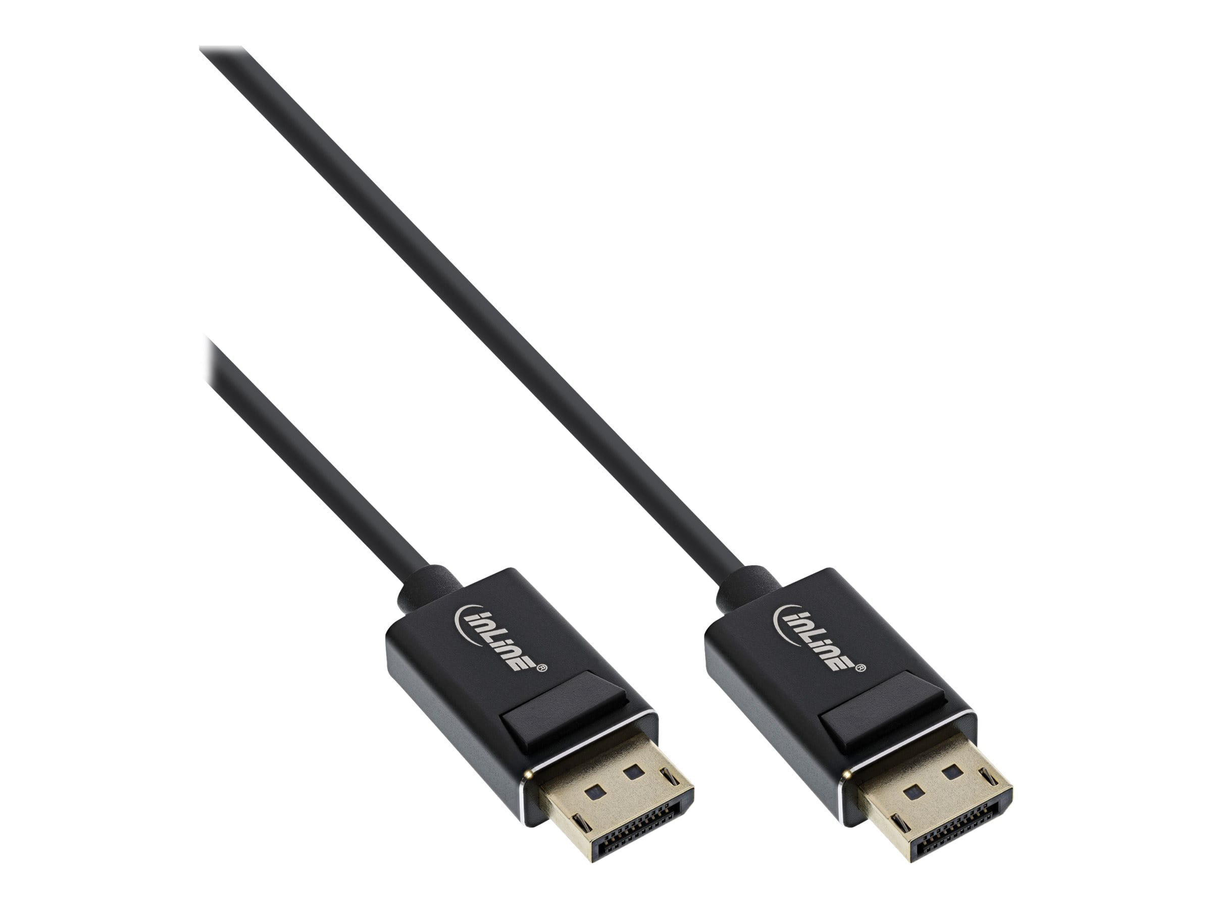 InLine DisplayPort 2.0 Kabel - 8K4K UHBR - schwarz - vergoldete Kontakte - 2m