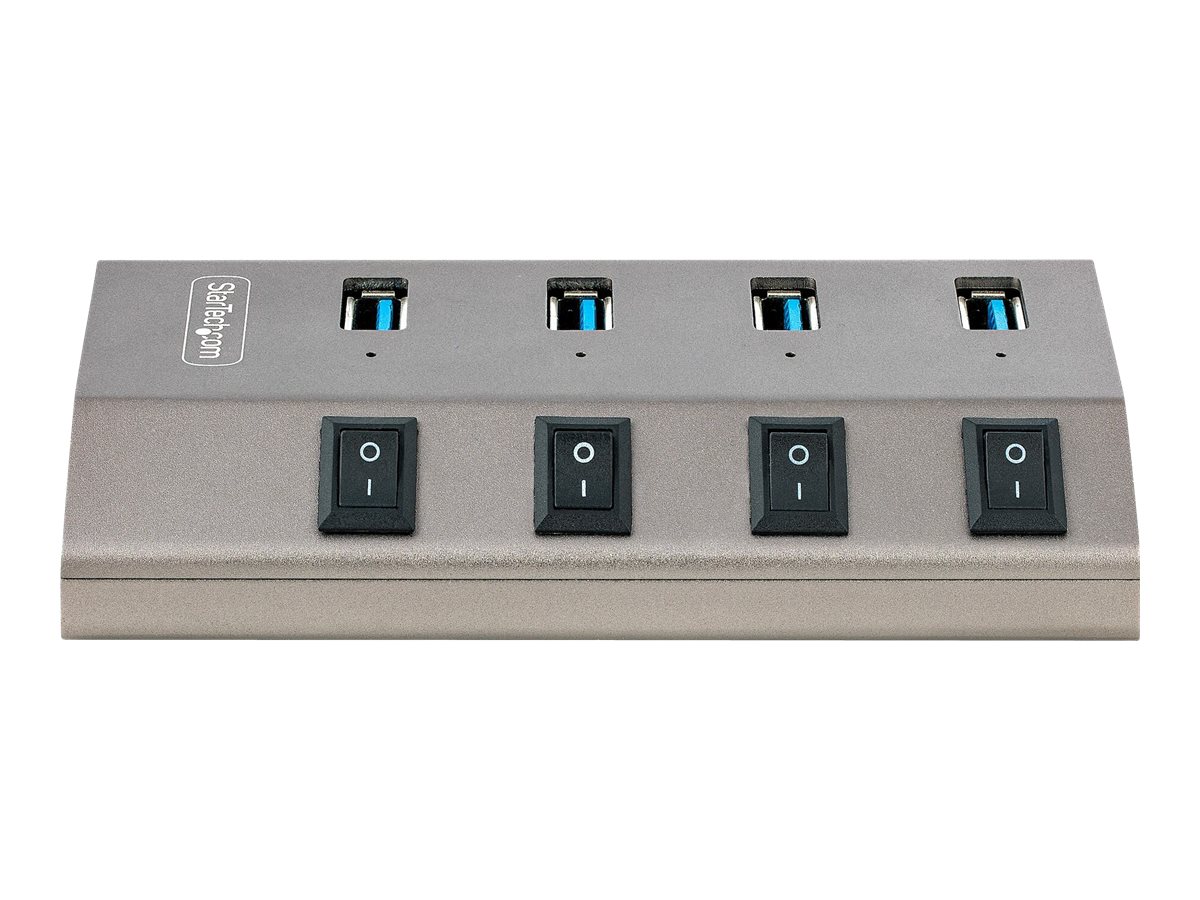 StarTech.com 4-Port USB 3.0 Hub Mit Netzteil