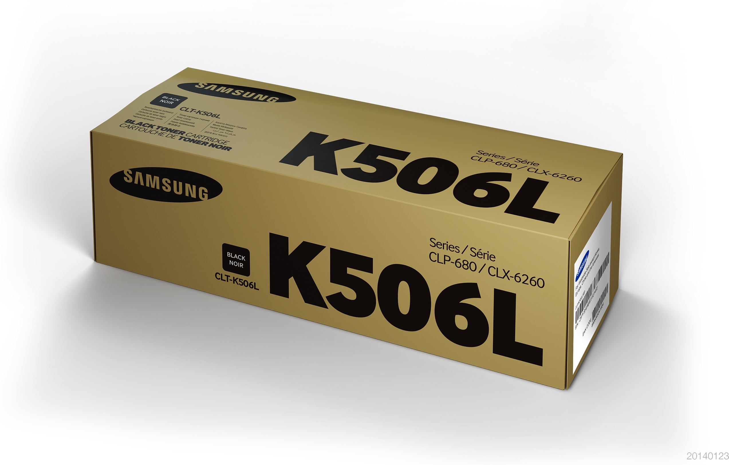 HP Samsung CLT-K506L - Hohe Ergiebigkeit - Schwarz - Original - Tonerpatrone (SU171A)