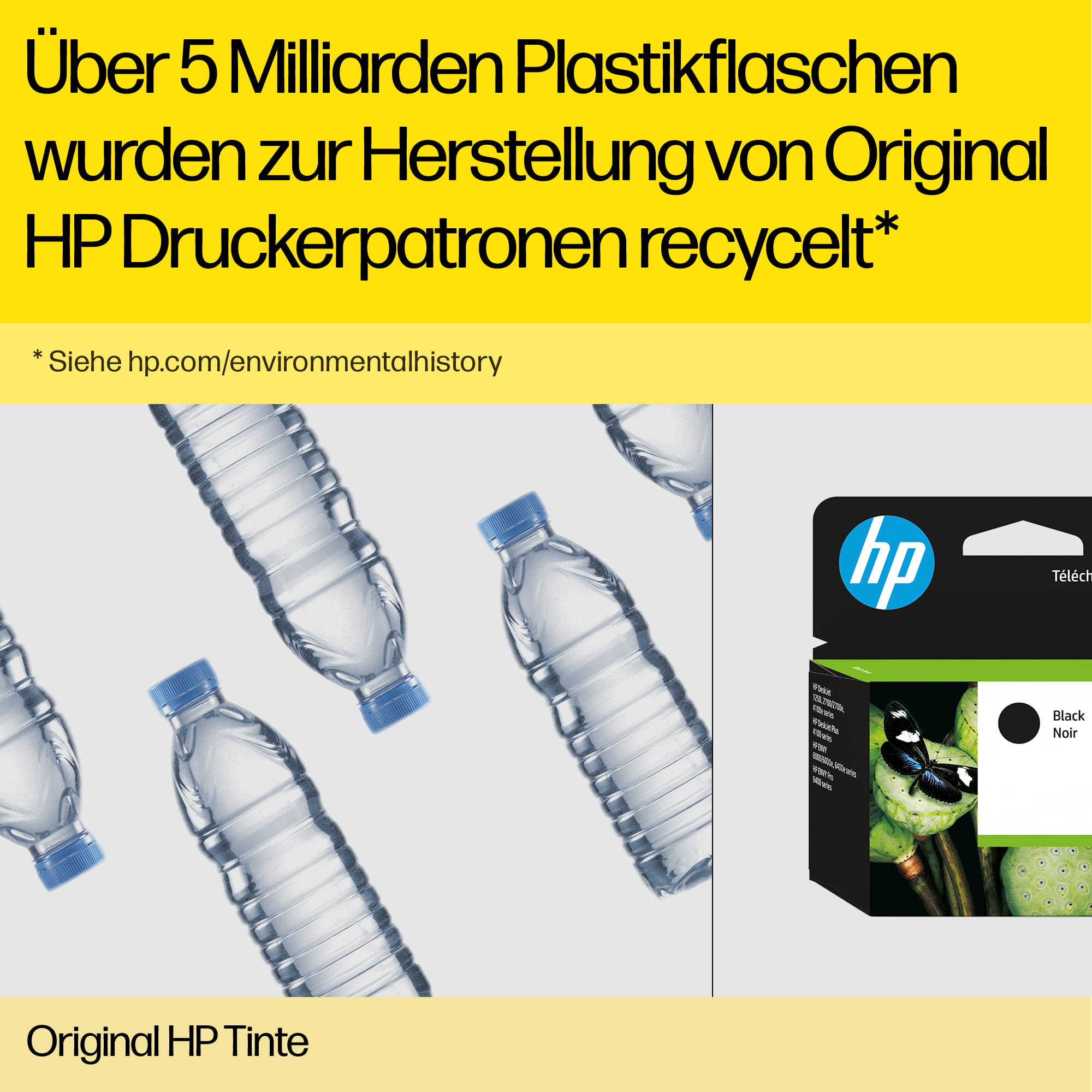 HP 883 - 5 L - Schwarz - original - Tintenpatrone