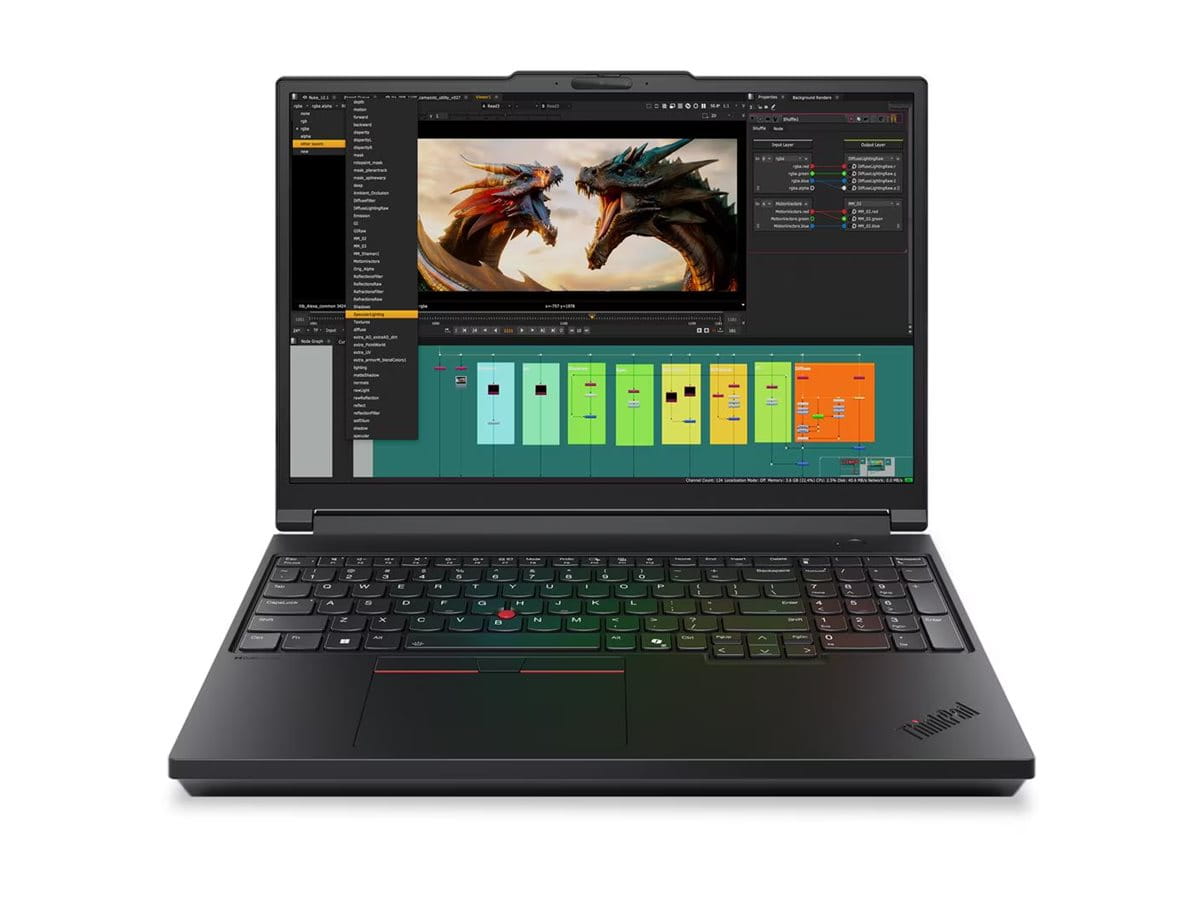 Lenovo ThinkPad P16 Gen 3 21RQ - Intel Core Ultra 9 275HX - Win 11 Pro - RTX PRO 3000 Blackwell - 64 GB RAM - 1 TB SSD, NVMe, Performance - 40.6 cm (16")
