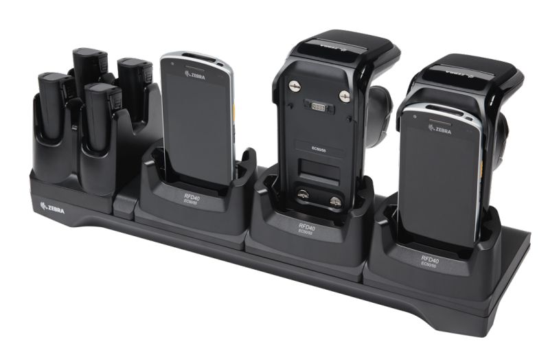 Zebra Multi-slot Charge/Communication Only Cradles - Docking Cradle (Anschlußstand)