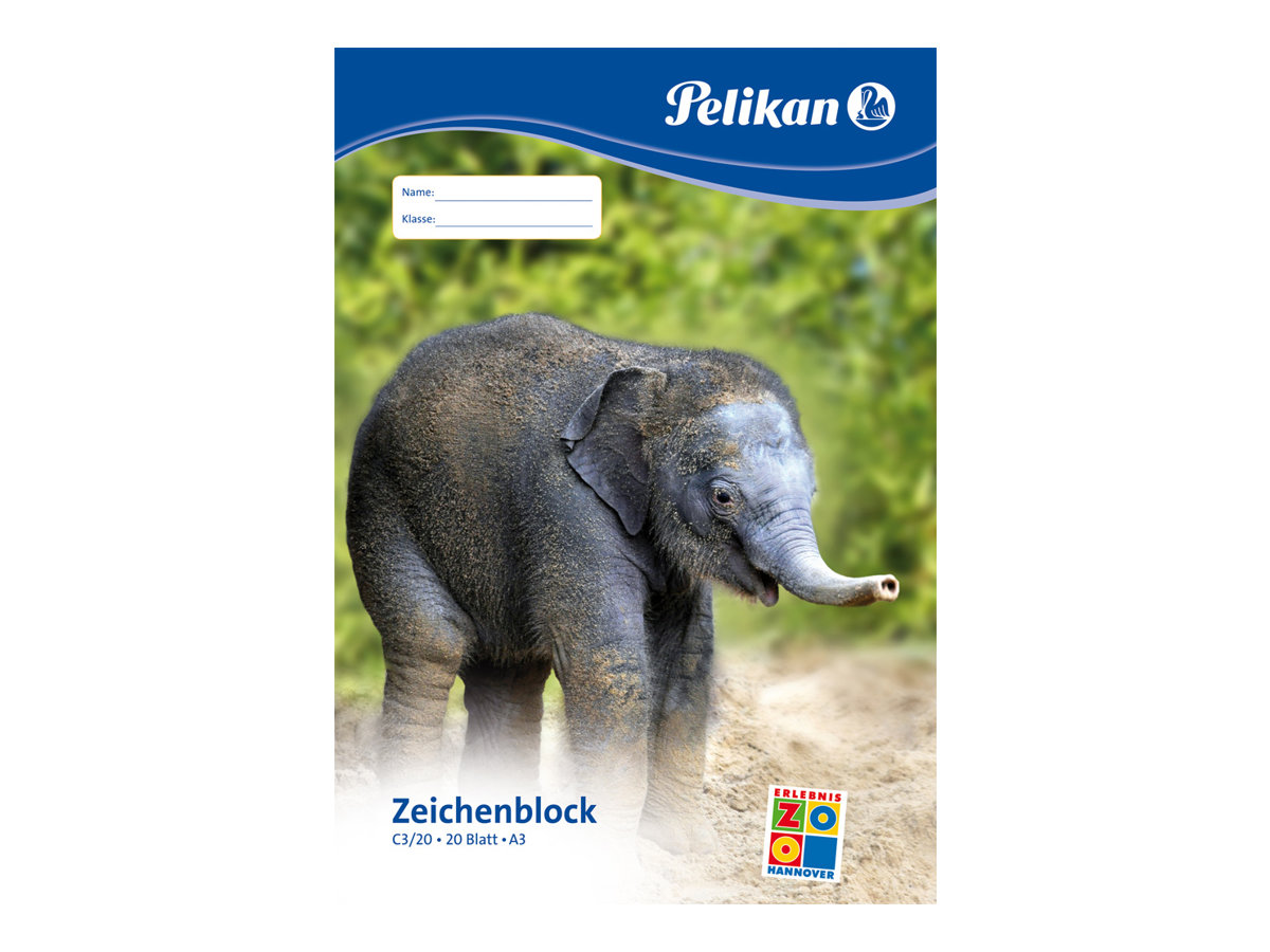 Pelikan C3/20 - Zeichenblock - A3 (297 x 420