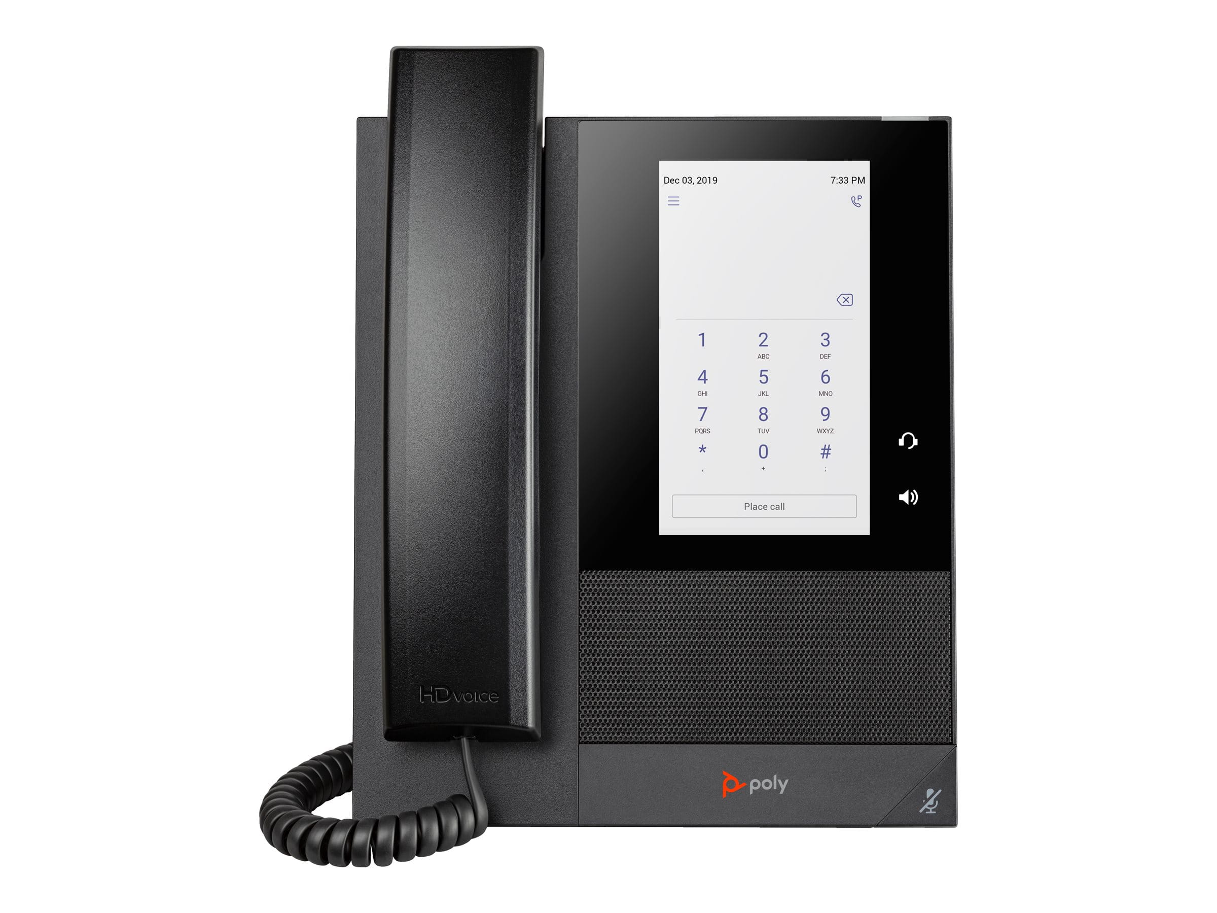 Poly CCX 400 - Für Microsoft Teams - VoIP-Telefon mit Rufnummernanzeige/Anklopffunktion
