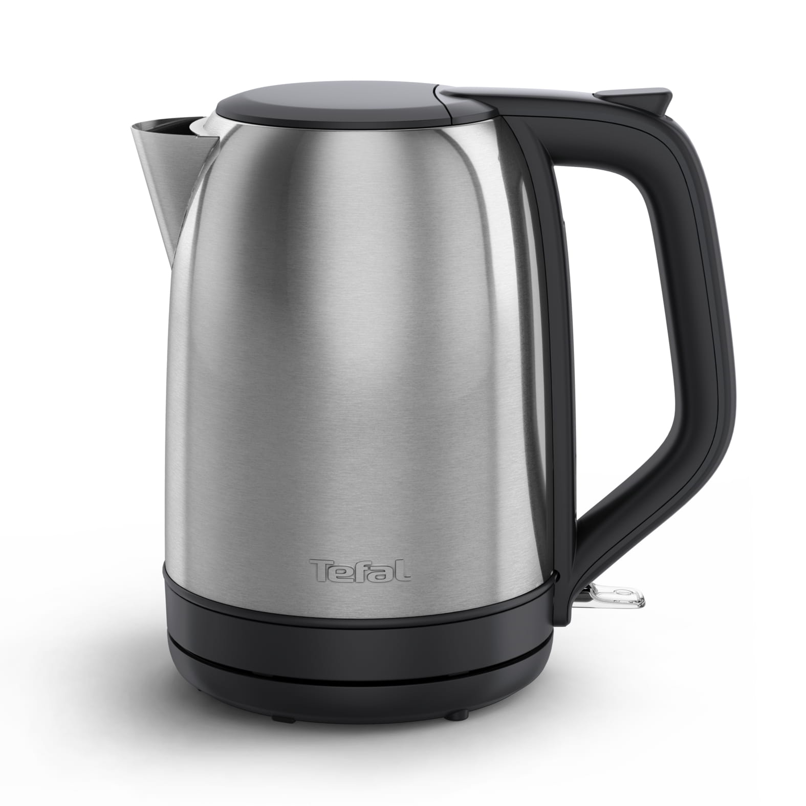 TEFAL Subito KO5S0DE0, 1,7 l, 2400 W, Schwarz, Edelstahl, Edelstahl, Regelbare Temperatur, Wasserstandsanzeige