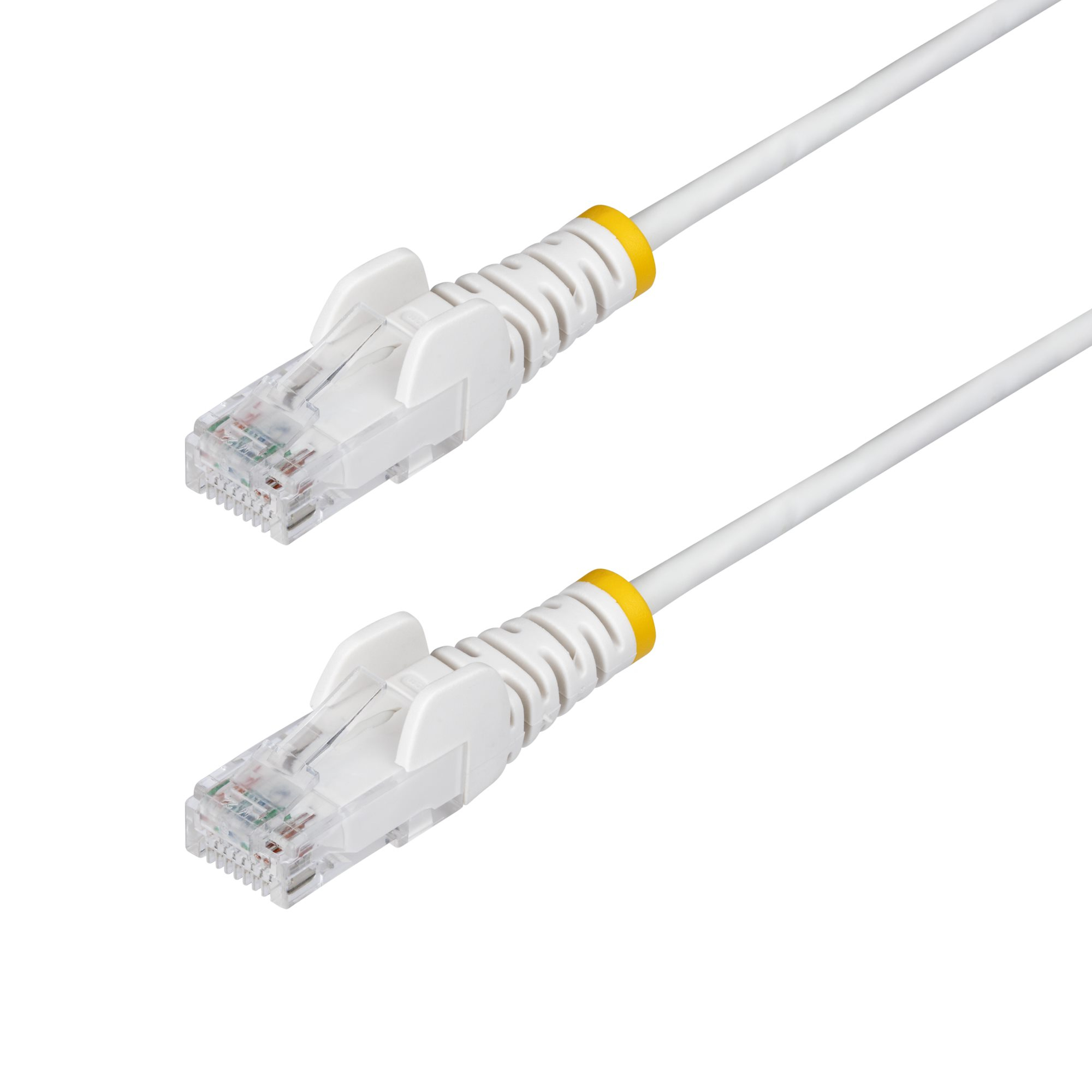 StarTech.com 1.5m White Slim CAT6 Ethernet Cable, Snagless, 28AWG, LSZH - Patch-Kabel - RJ-45 (M)