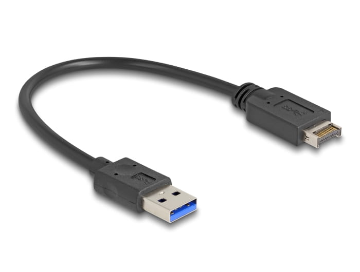 Delock USB-Kabel - 20 pin Key A (M) zu USB Typ A (M)