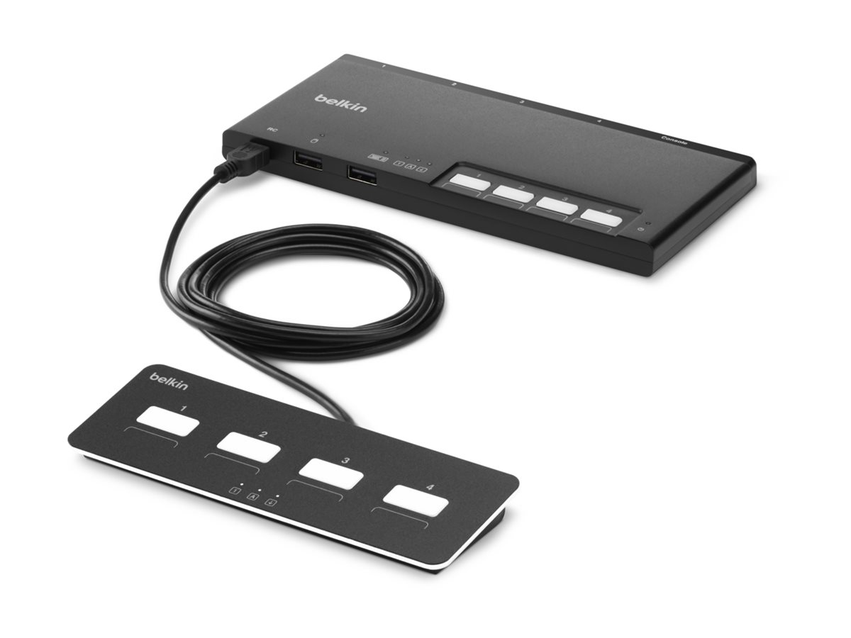 Belkin Modular Secure - KVM-Switch - 4 x KVM