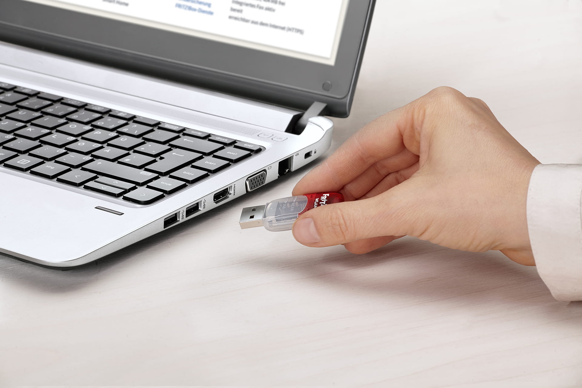 AVM FRITZ!WLAN Stick AC 430 - Netzwerkadapter - USB