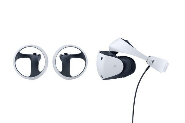 Sony PlayStation VR2, Dediziertes obenmontiertes Display, Schwarz, Weiß, 110°, Einfarbig, 110°, 120 Hz