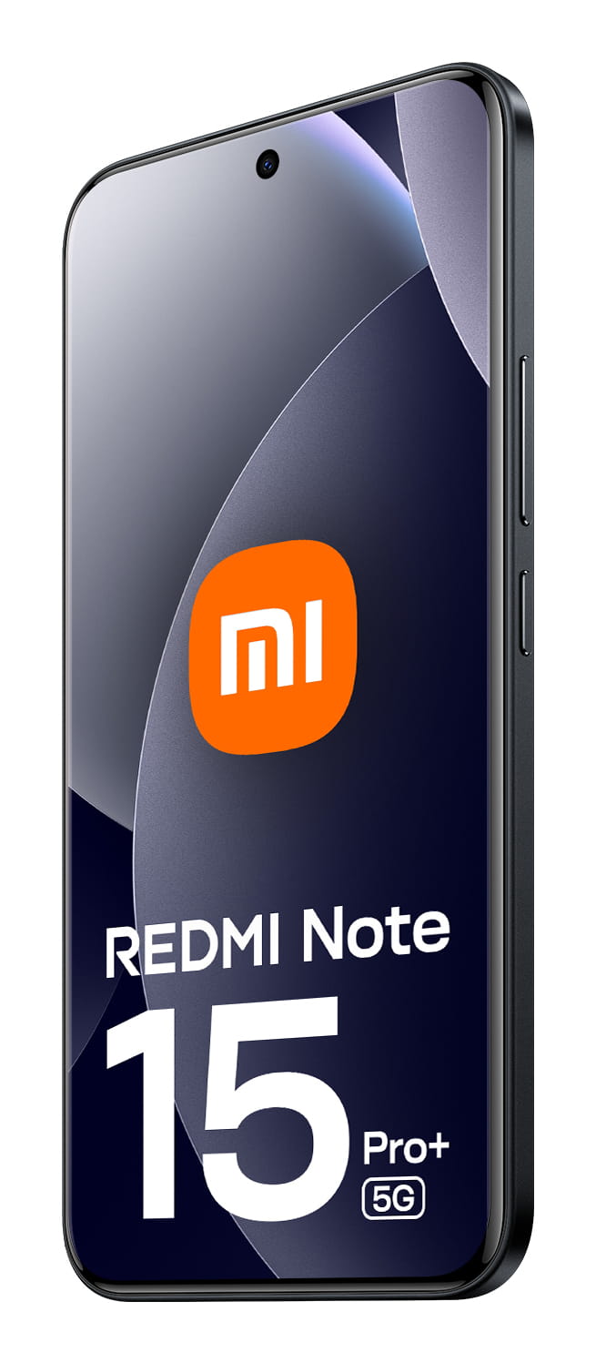 Xiaomi Redmi Note 15 Pro+ 5G, 17,4 cm (6.83"), 2772 x 1280 Pixel, 8 GB, 256 GB, 200 MP, Schwarz