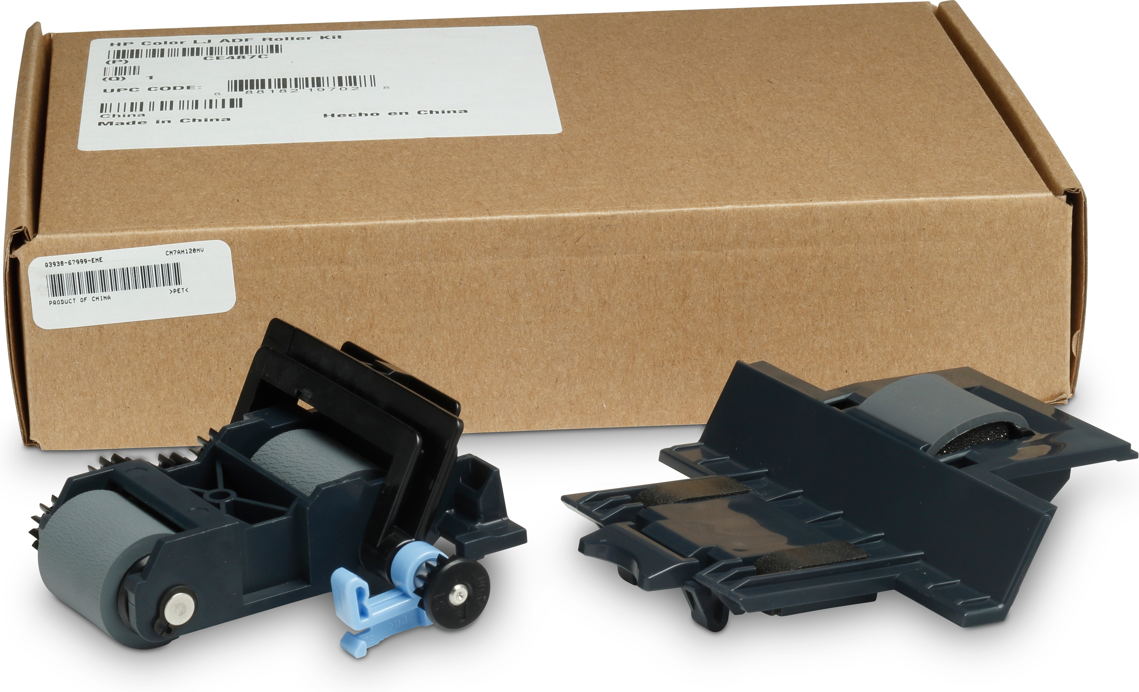 HP Color LaserJet CE487C ADF-Walzenkit, Roller, Schwarz, Grau, 1 Stück(e)