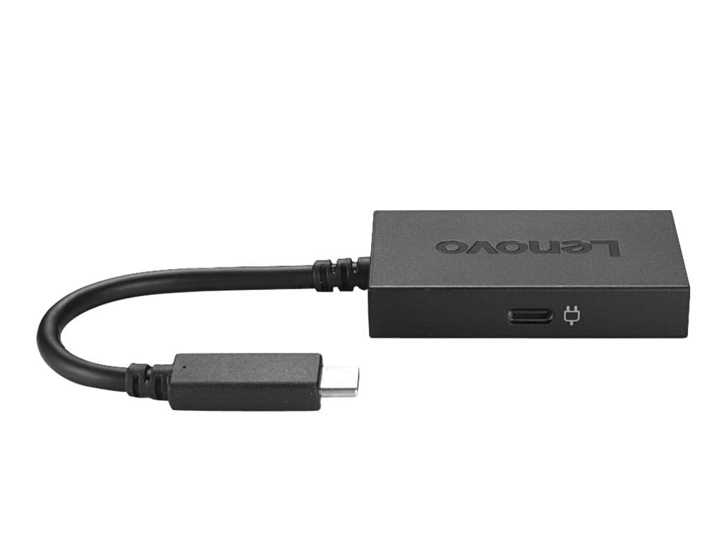 Lenovo USB C to HDMI Plus Power Adapter - Externer Videoadapter