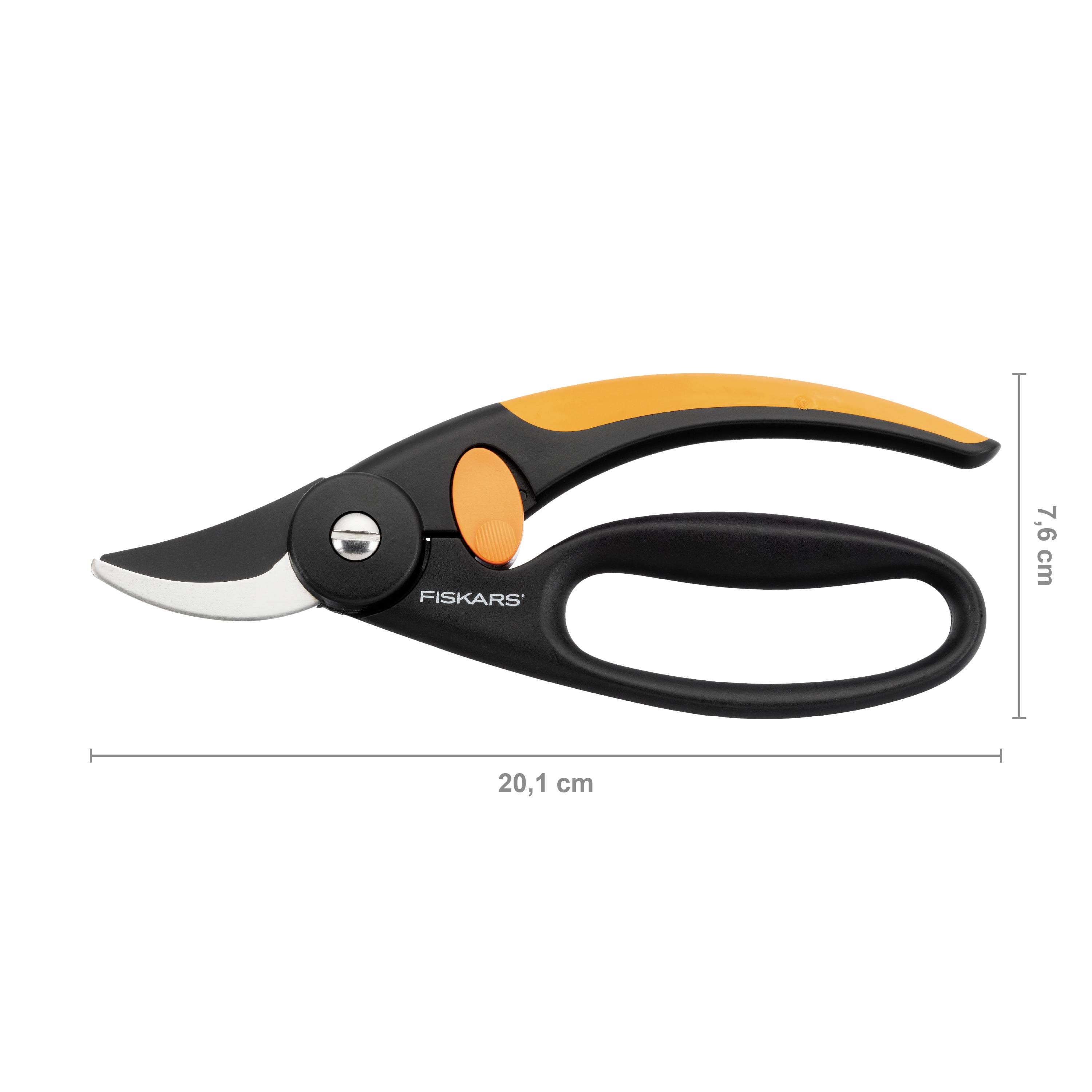 Fiskars 111440 - Bypass - Schwarz - 201 mm - 150 g - 1 Stueck e
