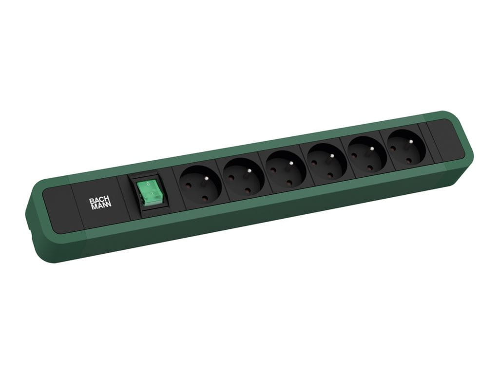 Bachmann PRIMO 2 - Steckdosenleiste - with strap, right-angled plug, with earthing contact (Strom UTE)