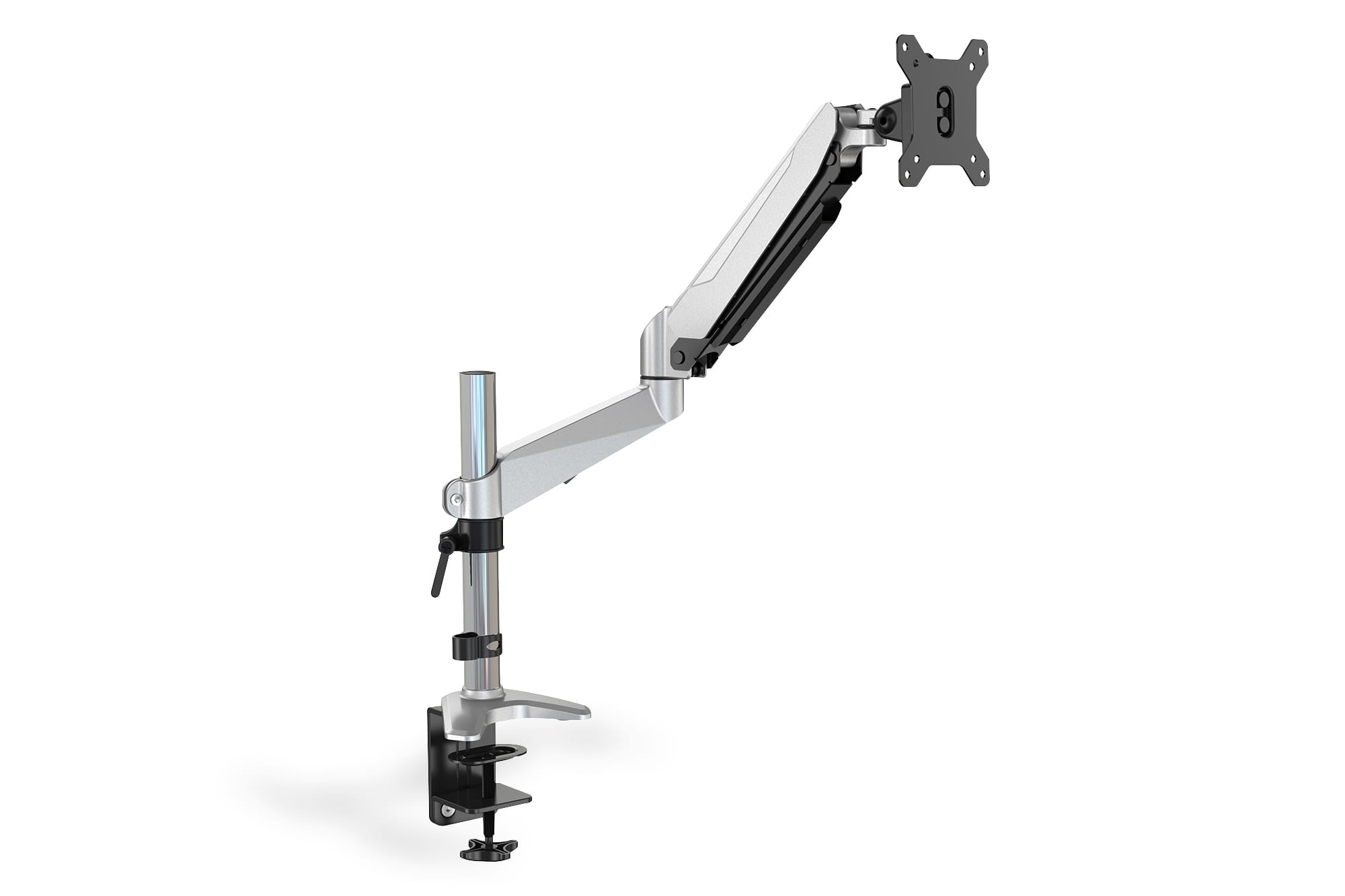 DIGITUS Single Monitorhalter mit Gasdruckfeder und Klemmbefestigung